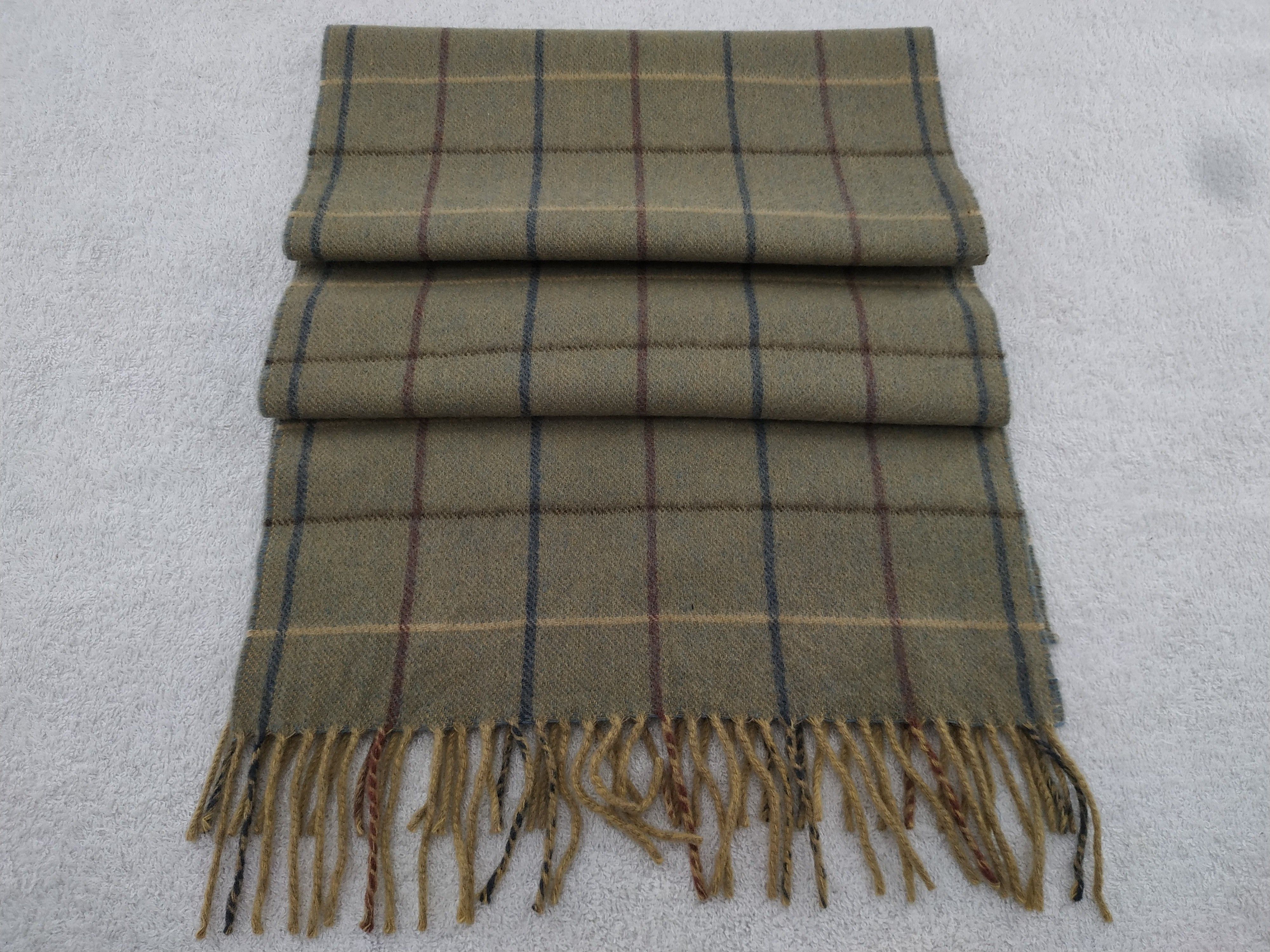 Burberry × Vintage Burberry Scarf / Muffler / Neckwear - WW522 Size ONE SIZE - 5 Thumbnail