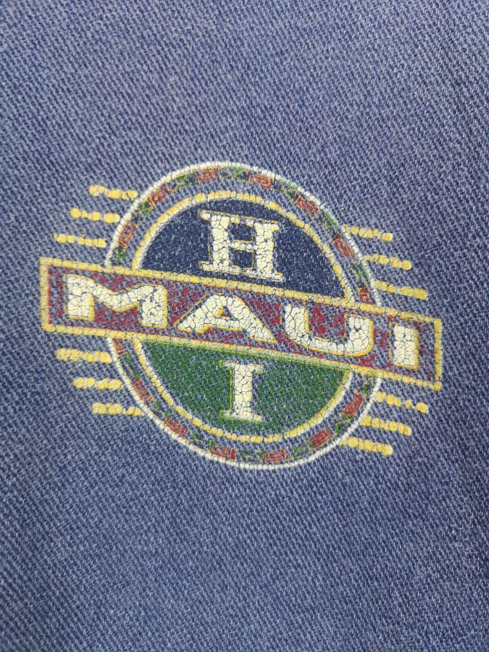 Vintage 💥Vintage Mek Maui Pull Over Style Hawaii Shirt Jacket Size US XL / EU 56 / 4 - 4 Thumbnail