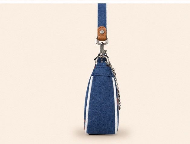 Von Dutch Von Dutch Denim‑Blue Shoulder Bag Size ONE SIZE - 3 Thumbnail