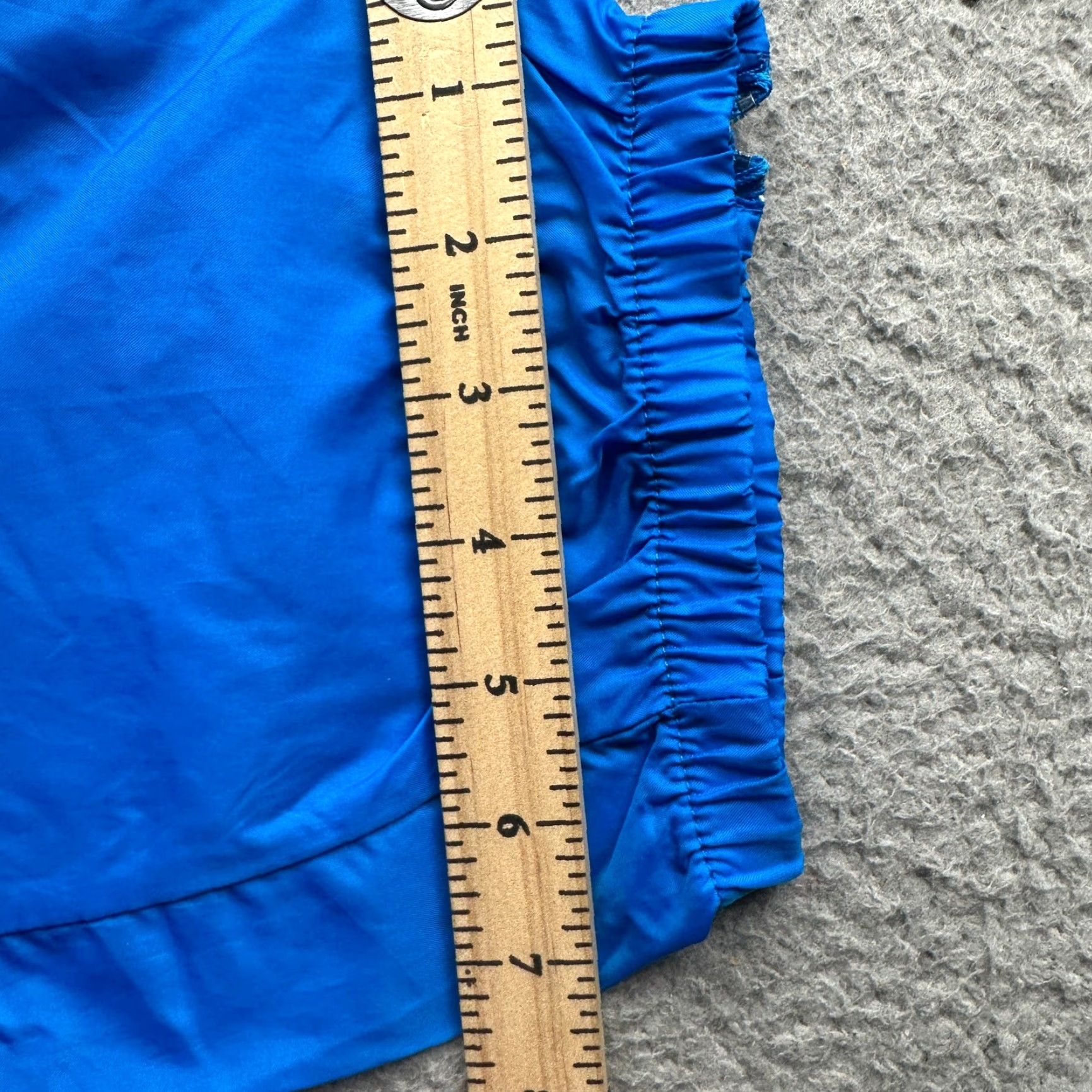 Nike VINTAGE Nike Windbreaker Nylon Pants Drawstring Blue Mens Large 90s Logo Lip? Size US 33 - 3 Thumbnail