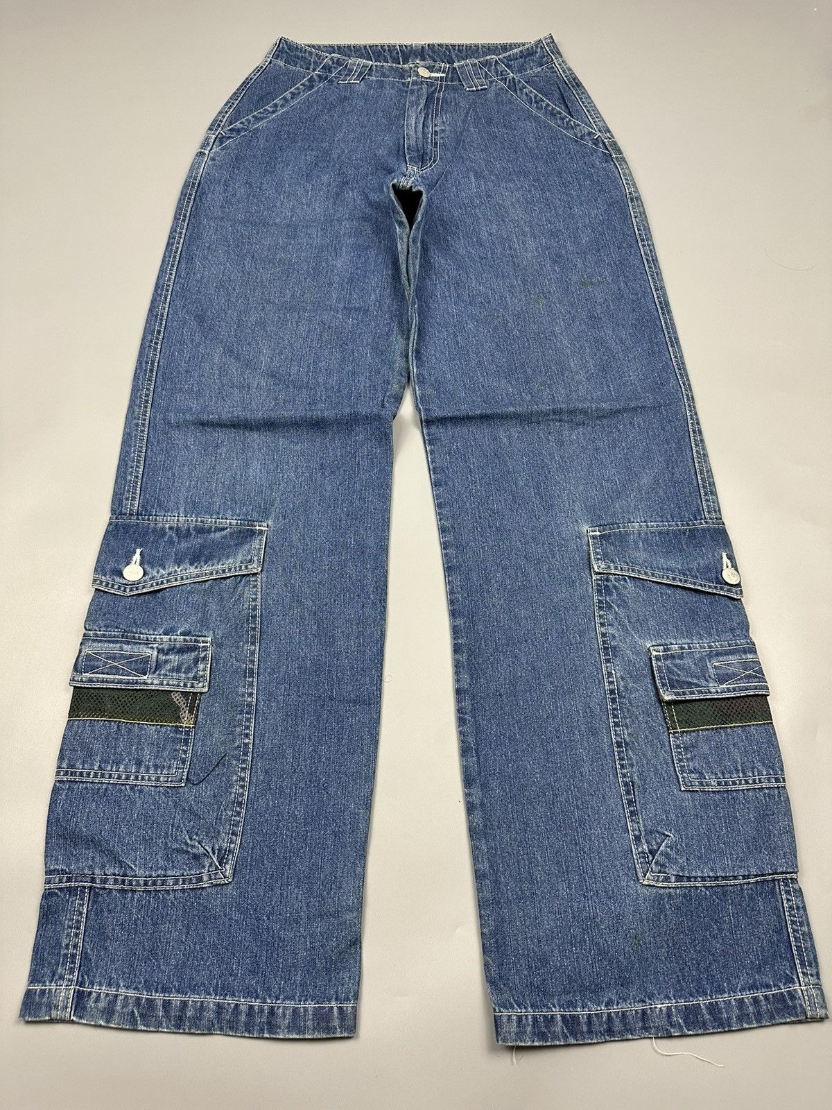 Japanese Brand Japanese Baggy Ryu Sport Big Pocket Jeasn Size US 28 / EU 44 - 4 Thumbnail