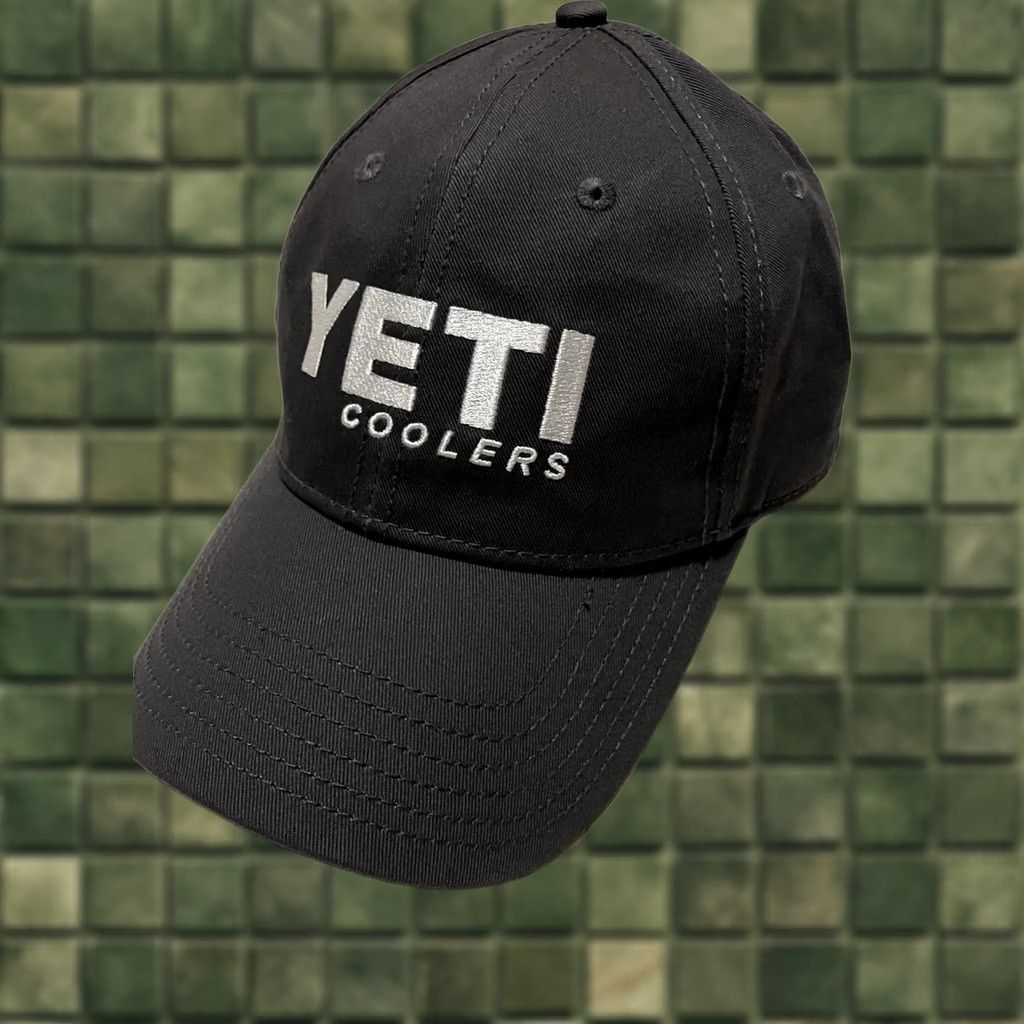 Yeti Yeti Baseball Cap Men’s One Size Adjustable Gray Embroidered Cap, Breathable, Solid Gray Cap Size ONE SIZE - 1 Thumbnail