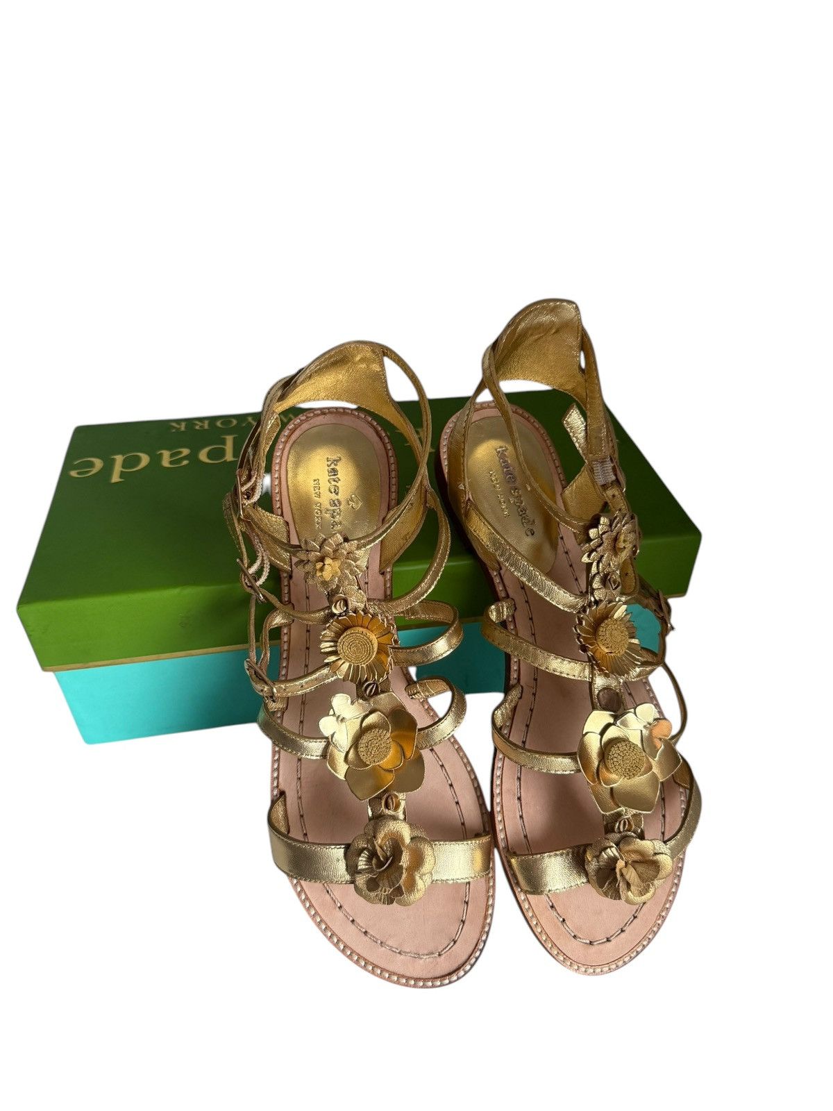 Kate Spade Sandała Karę Spade Leather New Size US 8 / IT 38 - 6 Thumbnail