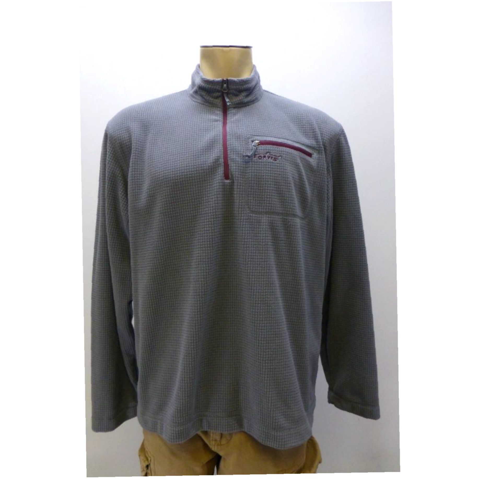 Mens Orvis “Trout Bum” fleece store jacket