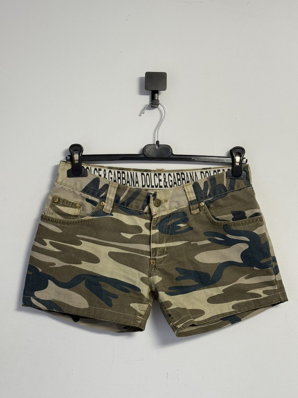 Dolce & Gabbana Dolce & Gabbana Vintage Women’s Shorts Camo style 90’s Size 29" - 1 Thumbnail