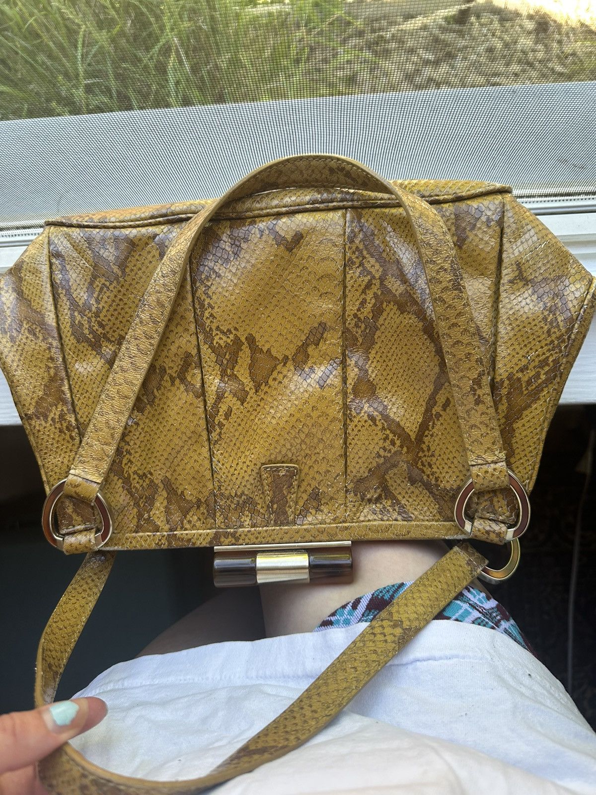 Vintage Snake Skin purse Size ONE SIZE - 10 Thumbnail