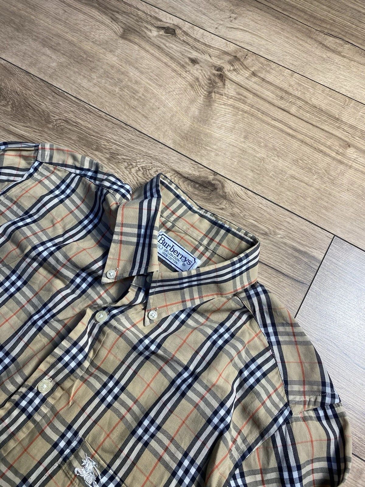 Burberry shirt Men's Fashion from Japan Sz L