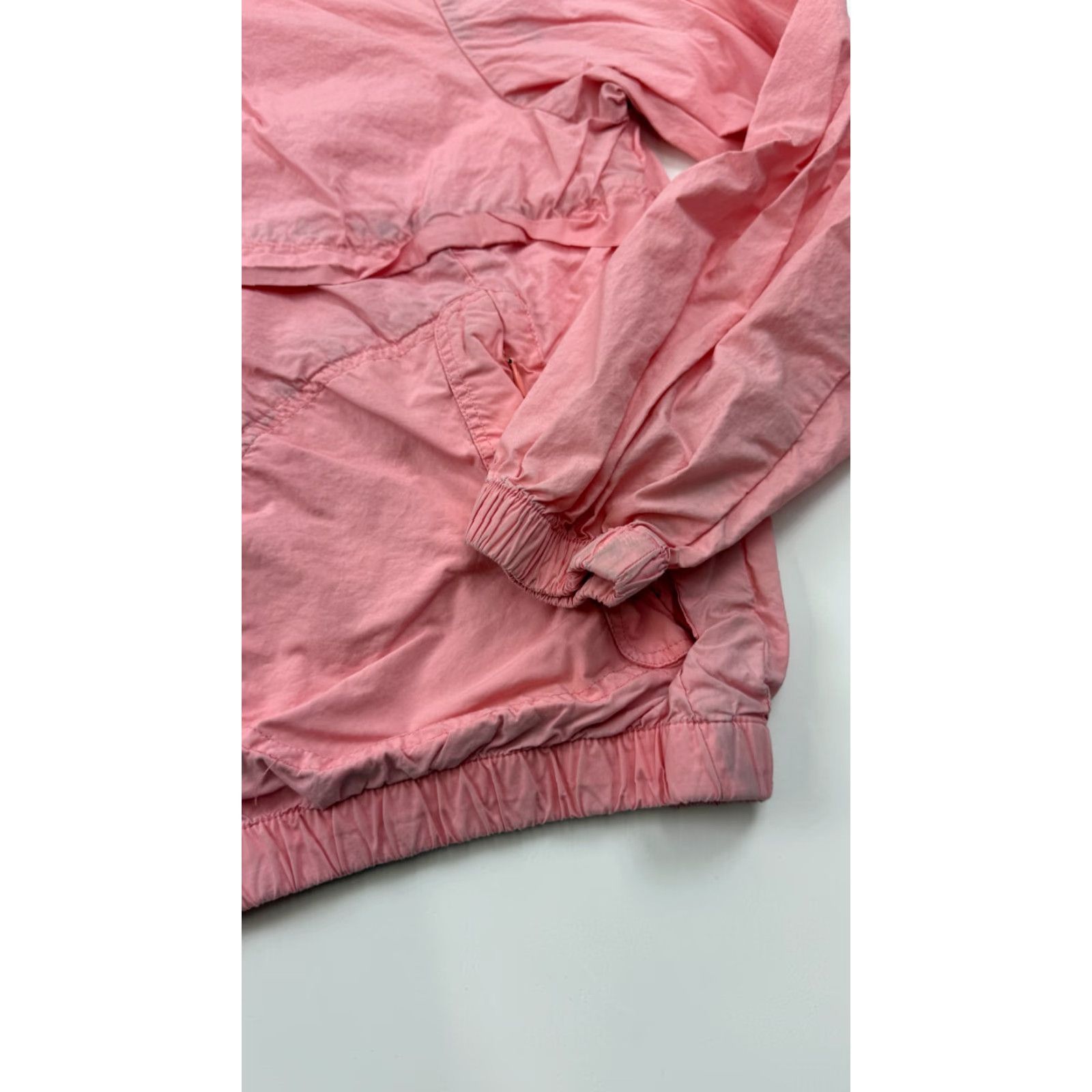 Anthropologie Anthropologie Jacket Womens Small Pink Crop Windbreaker Hooded Full Up Ett Twa Size S / US 4 / IT 40 - 3 Thumbnail