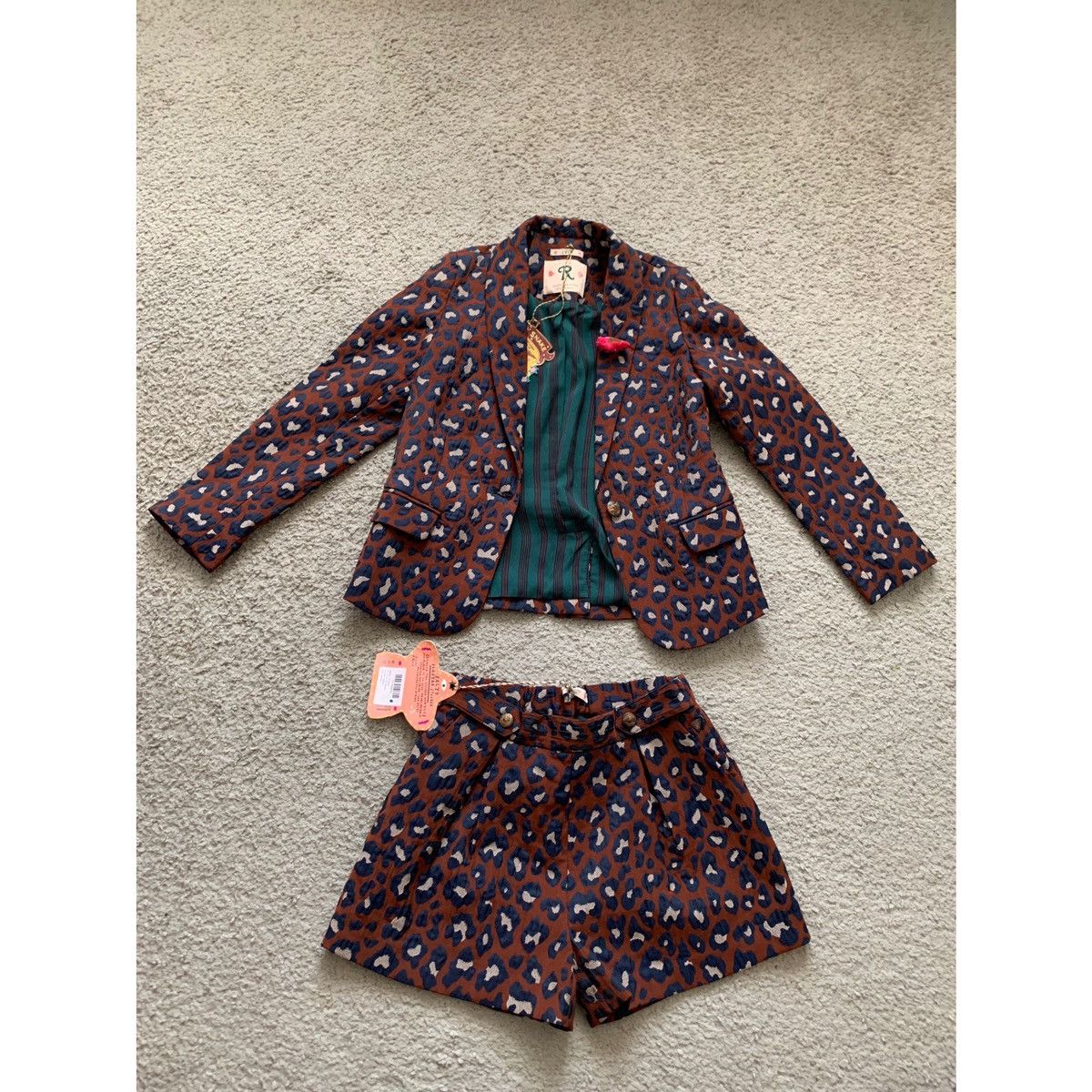 Scotch & Soda SCOTCH AND SODA SNEAKY LEOPARD SHORTS SUIT Size XXS / US 00 / IT 34 - 18 Thumbnail