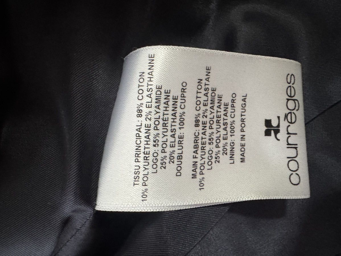 Courreges Vinyl navy/blue Courreges jacket Size US S / EU 44-46 / 1 - 5 Thumbnail