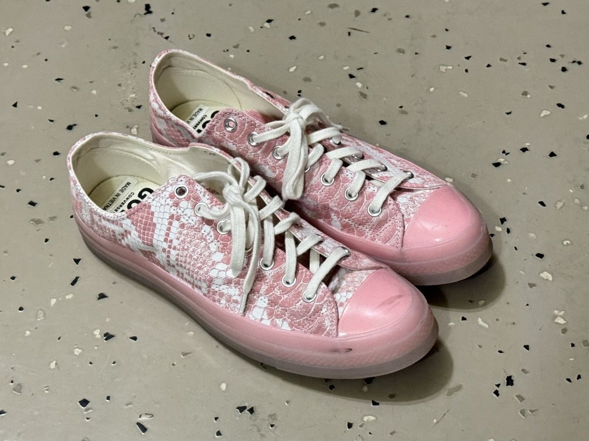 Converse × Golf Wang × Vintage Golf wang pink snake skin sneakers Size US 11.5 / EU 44-45 - 2 Thumbnail