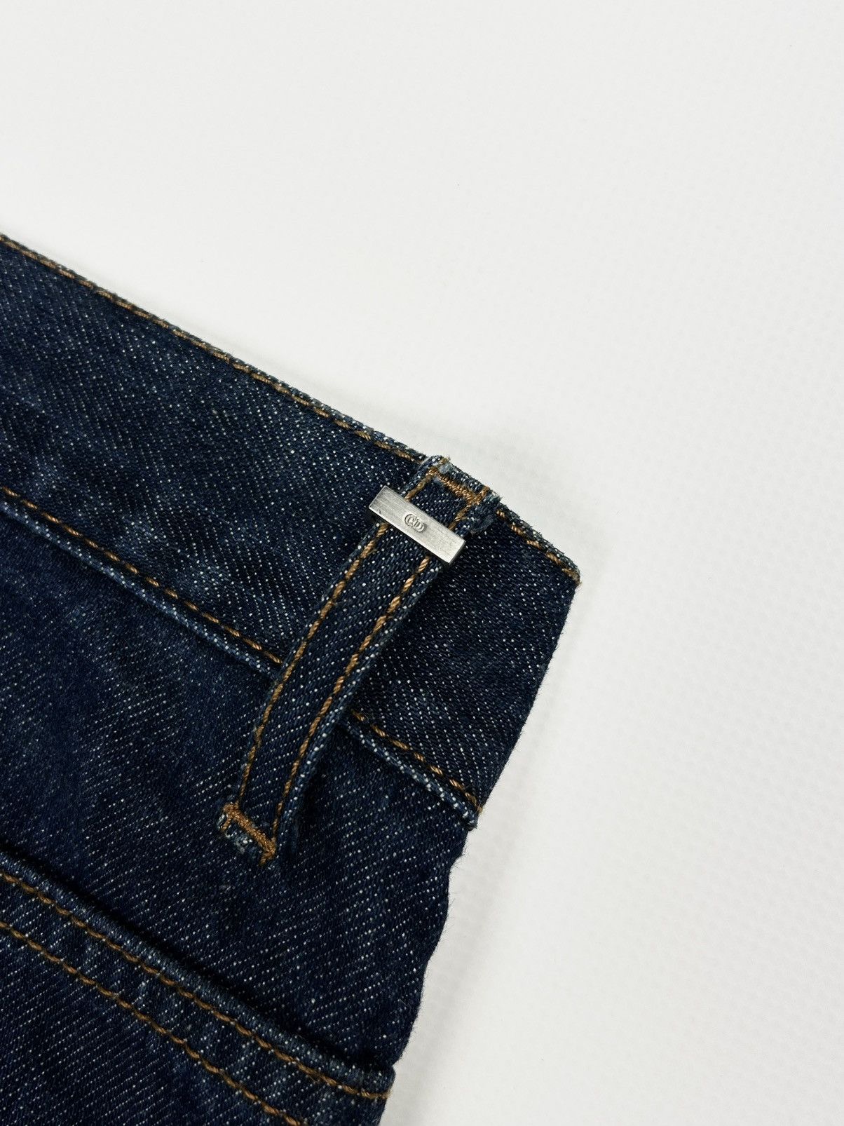 Christian Dior Monsieur × Vintage Rare Luxury Christian Dior Jeans Navy Denim Pants vintage Size US 30 / EU 46 - 8 Thumbnail