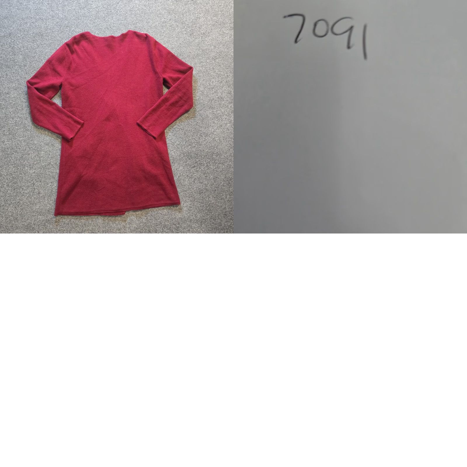J.Crew J Crew Cardigan Womens Size Small Red Cotton Button Long Casual Size S / US 4 / IT 40 - 8 Thumbnail