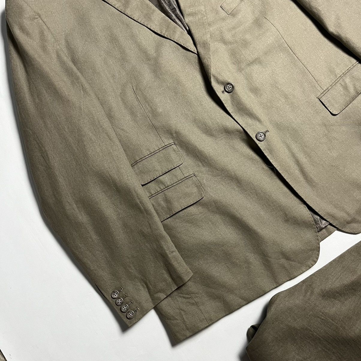 Brioni Bianca Brioni Loro Piana Suit Size 52R - 3 Thumbnail
