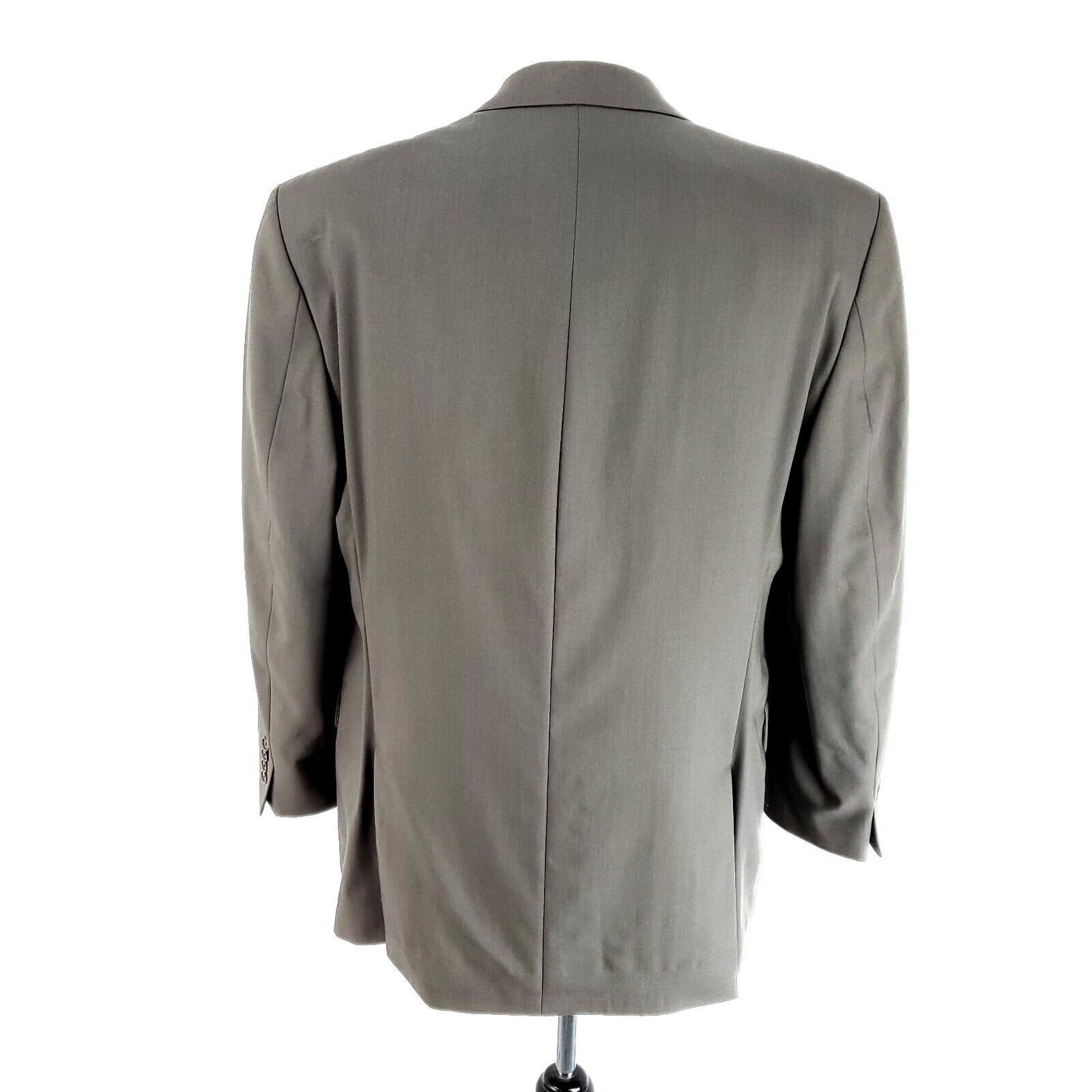 Calvin Klein Calvin Klein Wool Beige 2 Button Blazer 40L Tagged 43R Size 40L - 5 Thumbnail