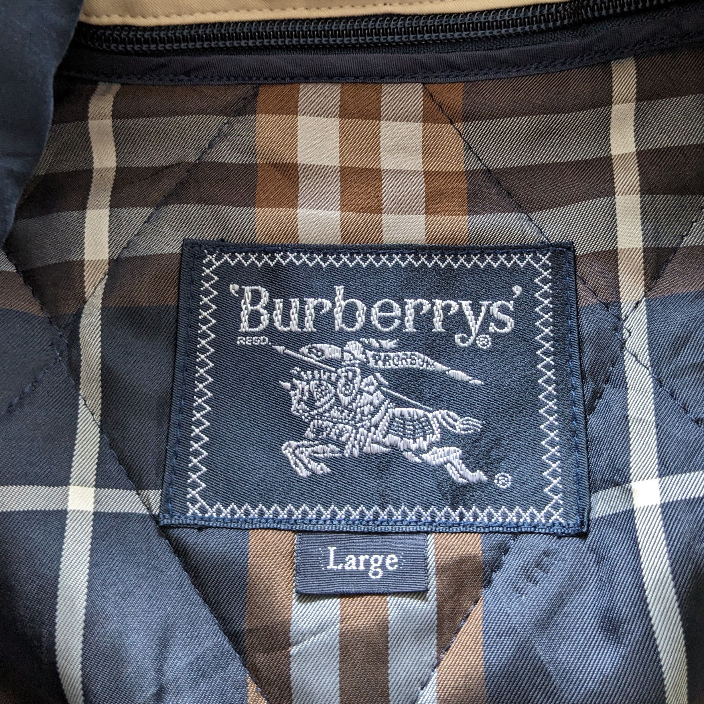 Burberry Vintage BURBERRY London Luxury Brand Trench Custom Coat Size US XL / EU 56 / 4 - 6 Thumbnail