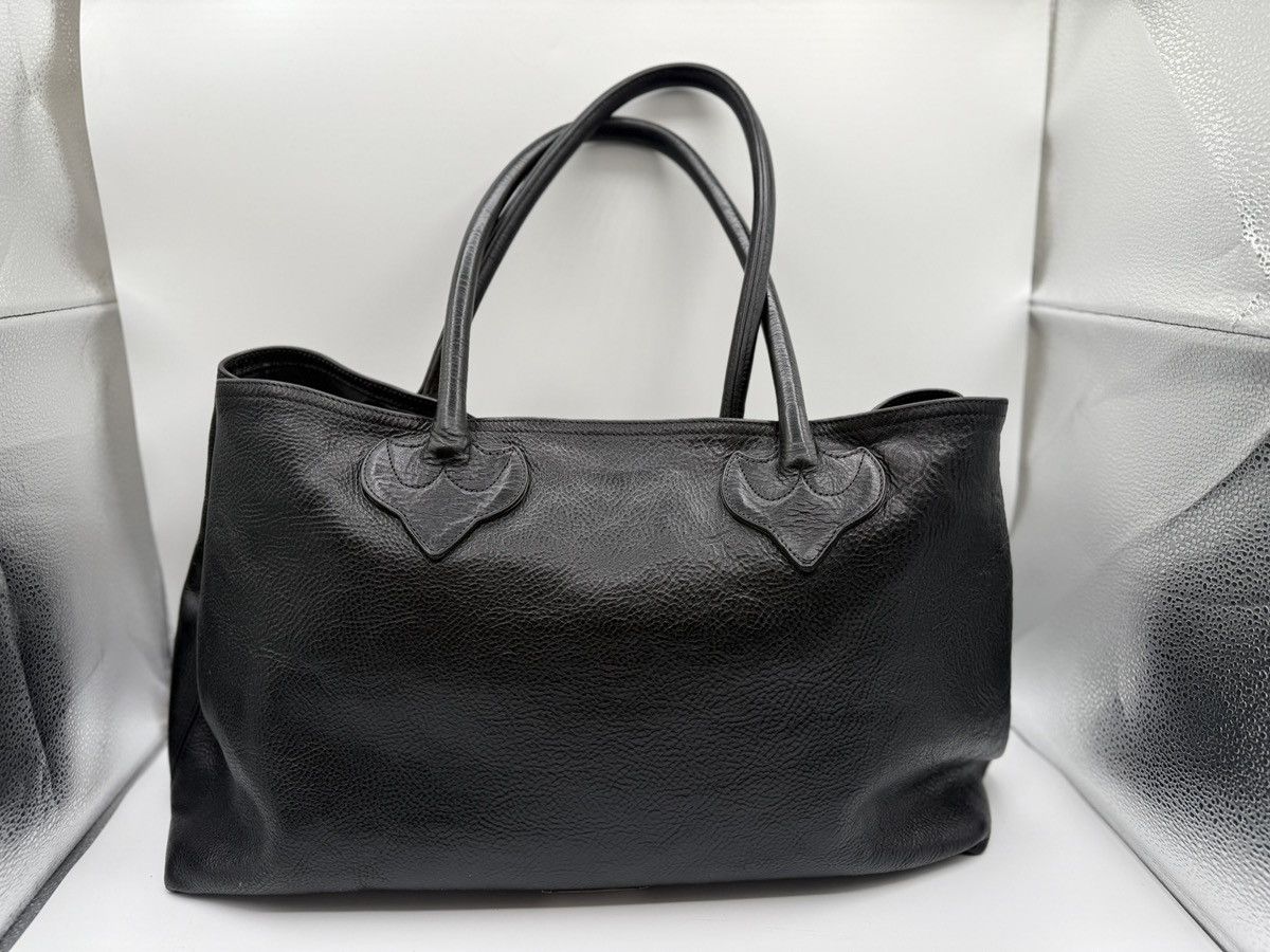 Chrome Hearts Chrome Hearts Cemetery cross leather tote bag Size ONE SIZE - 3 Thumbnail