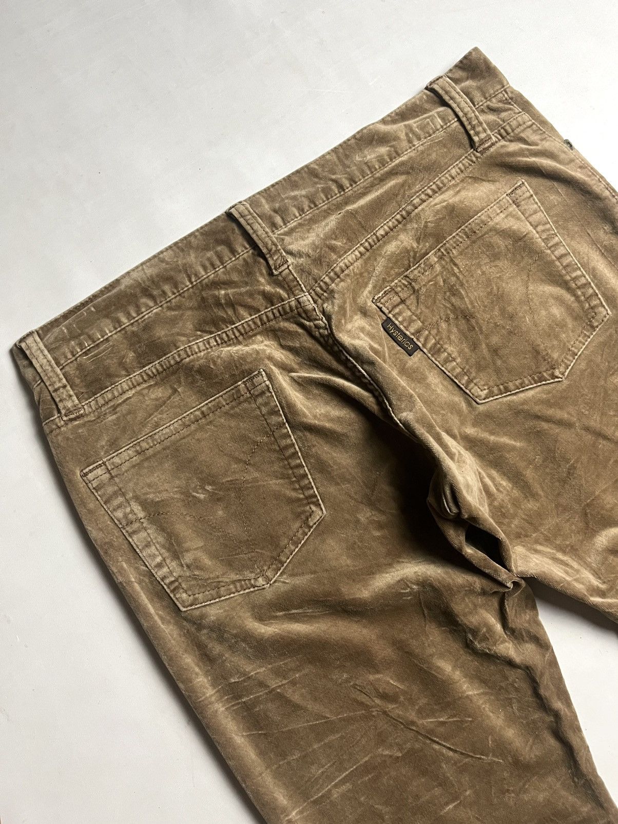 Hysteric Glamour 💸HOT💸90s Hysteric Glamour Suede pant Size US 29 - 6 Thumbnail