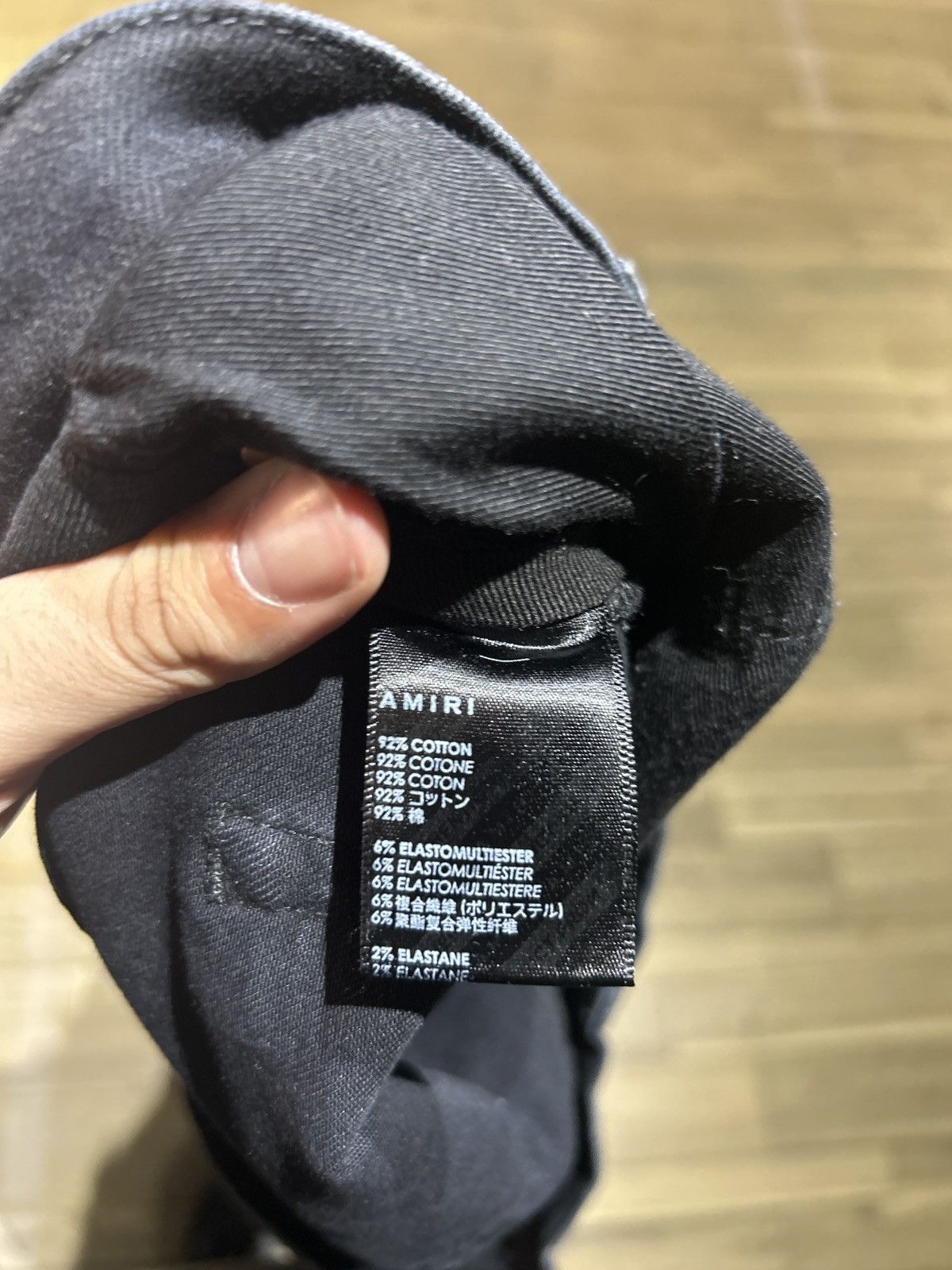 Amiri Amiri Brown Patch Jeans Size US 34 / EU 50 - 7 Thumbnail