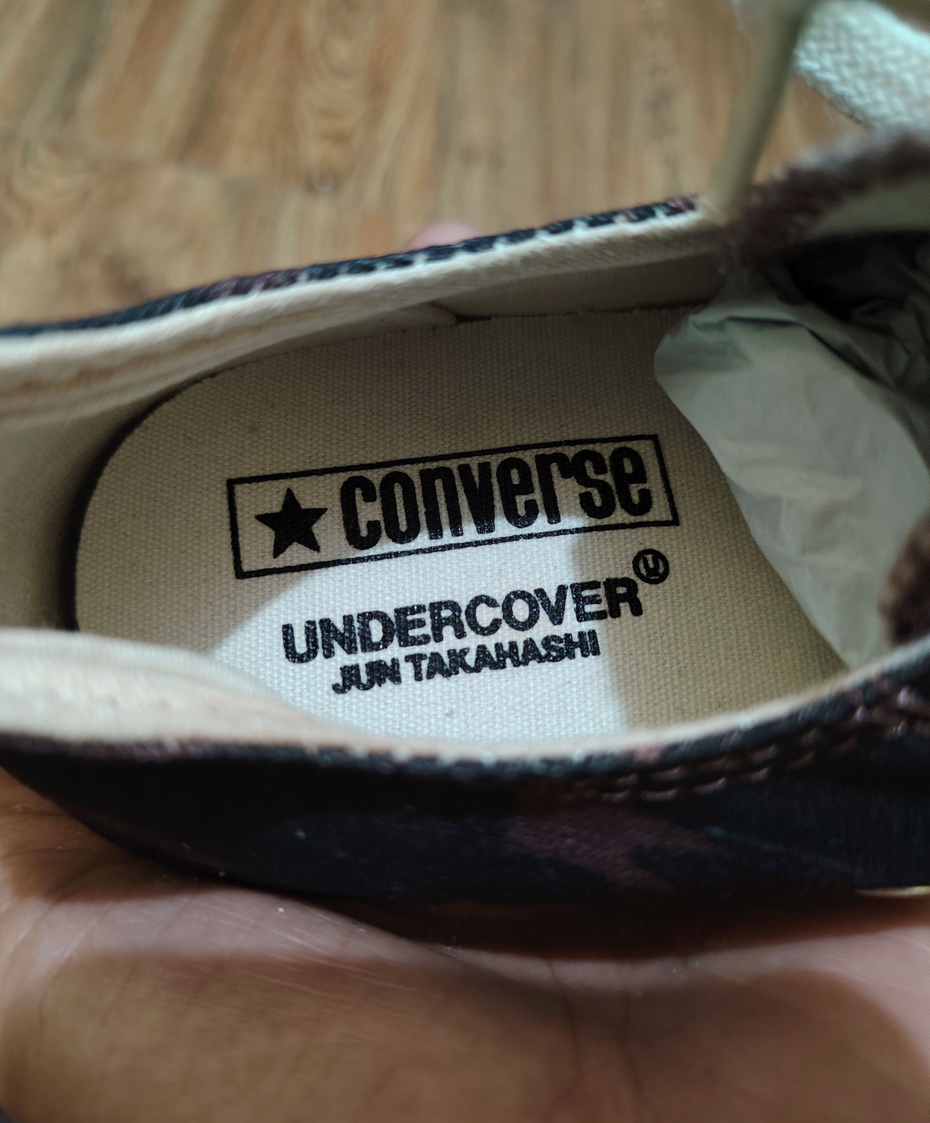 Converse × Undercover UNDERCOVER - CONVERSE - Purple Camo Print Sneakers Size US 5 / EU 37 - 6 Thumbnail