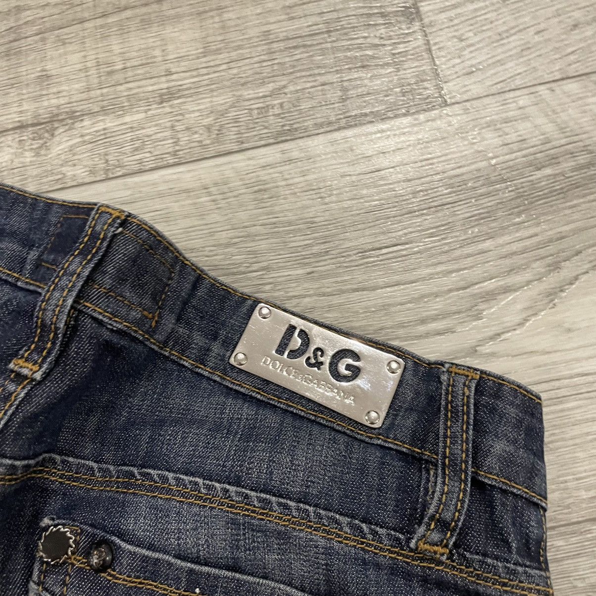Dolce & Gabbana × Vintage Vintage D&G Dolce Gabbana shorts denim jeans big logo beach Size 30" / US 8 / IT 44 - 3 Thumbnail