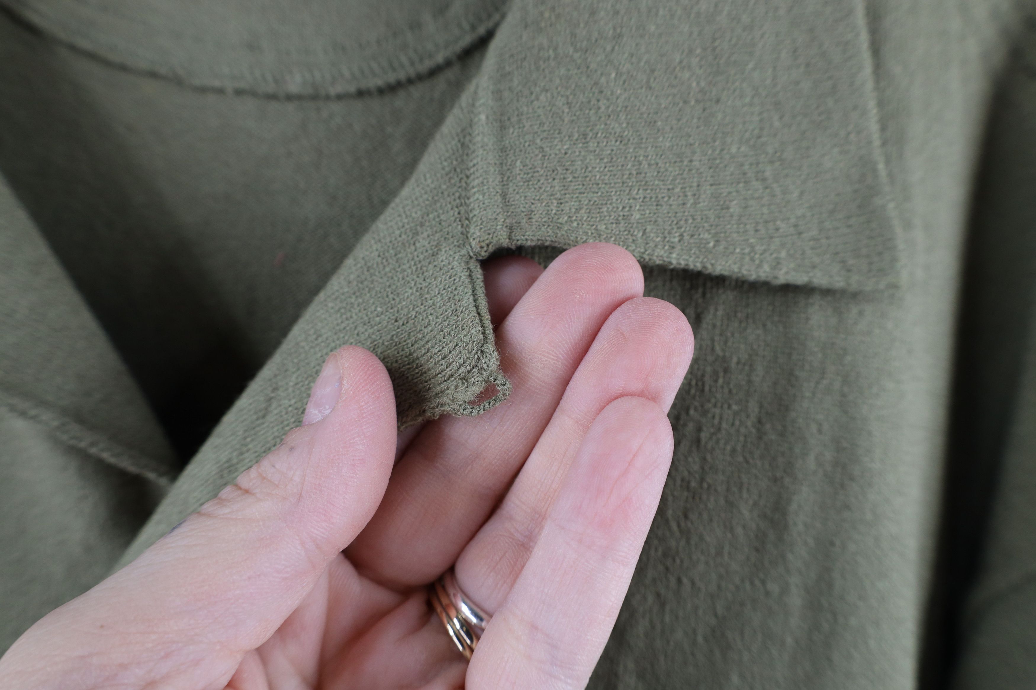 Tommy Bahama × Vintage Vintage 90s Tommy Bahama Looped Collar Button Shirt Green Size US L / EU 52-54 / 3 - 4 Thumbnail
