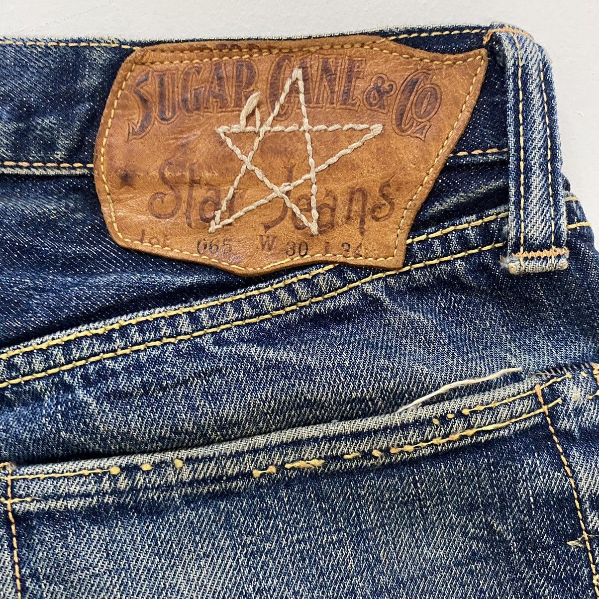 Sugar Cane Last drop✨Lot-065 Sugar Cane & Co Star Jeans selvedge Size US 28 / EU 44 - 13 Thumbnail