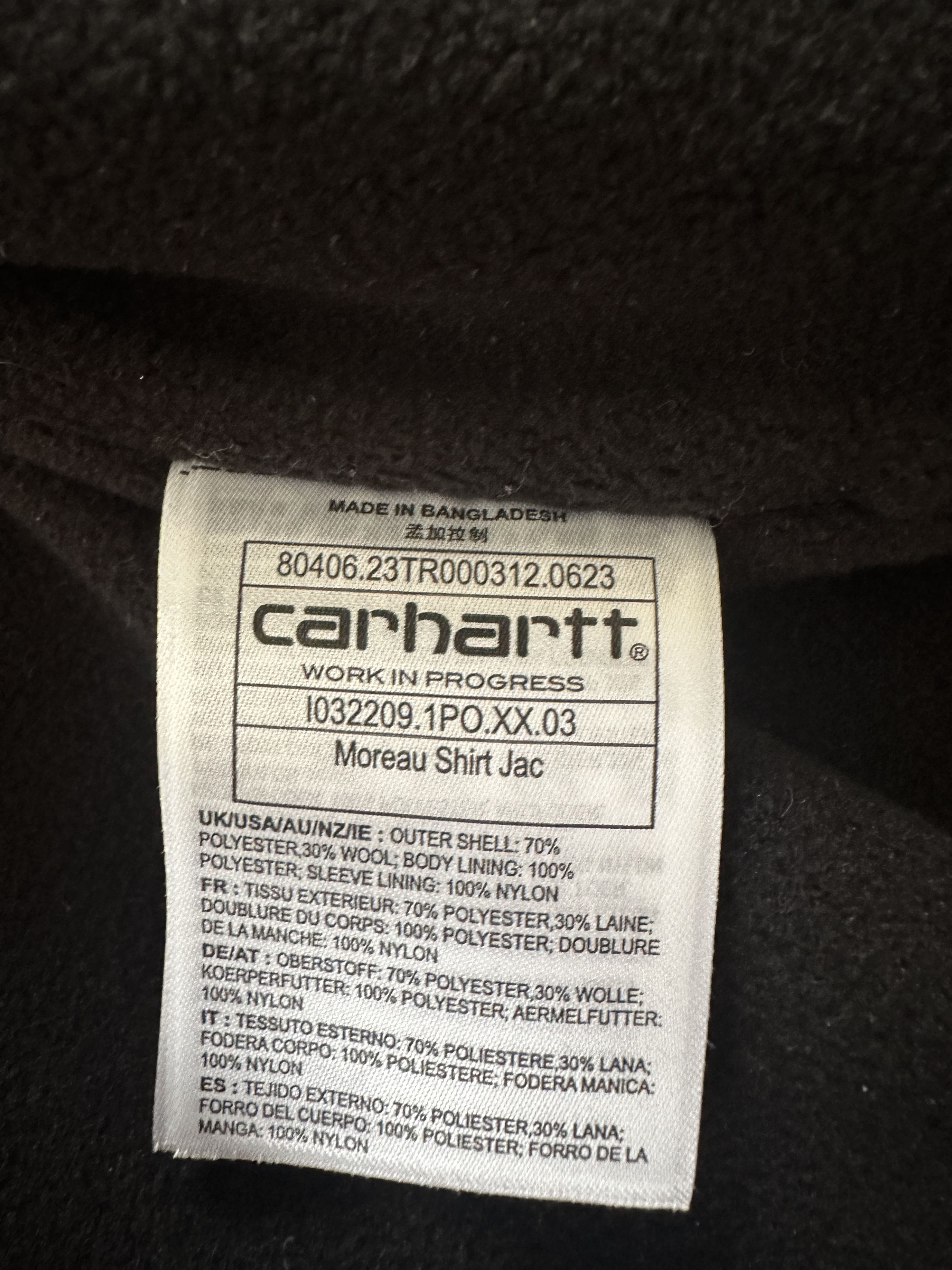 Carhartt Wip Carhartt WIP - Moreau Shirt Jacket/Overshirt Size US L / EU 52-54 / 3 - 6 Thumbnail