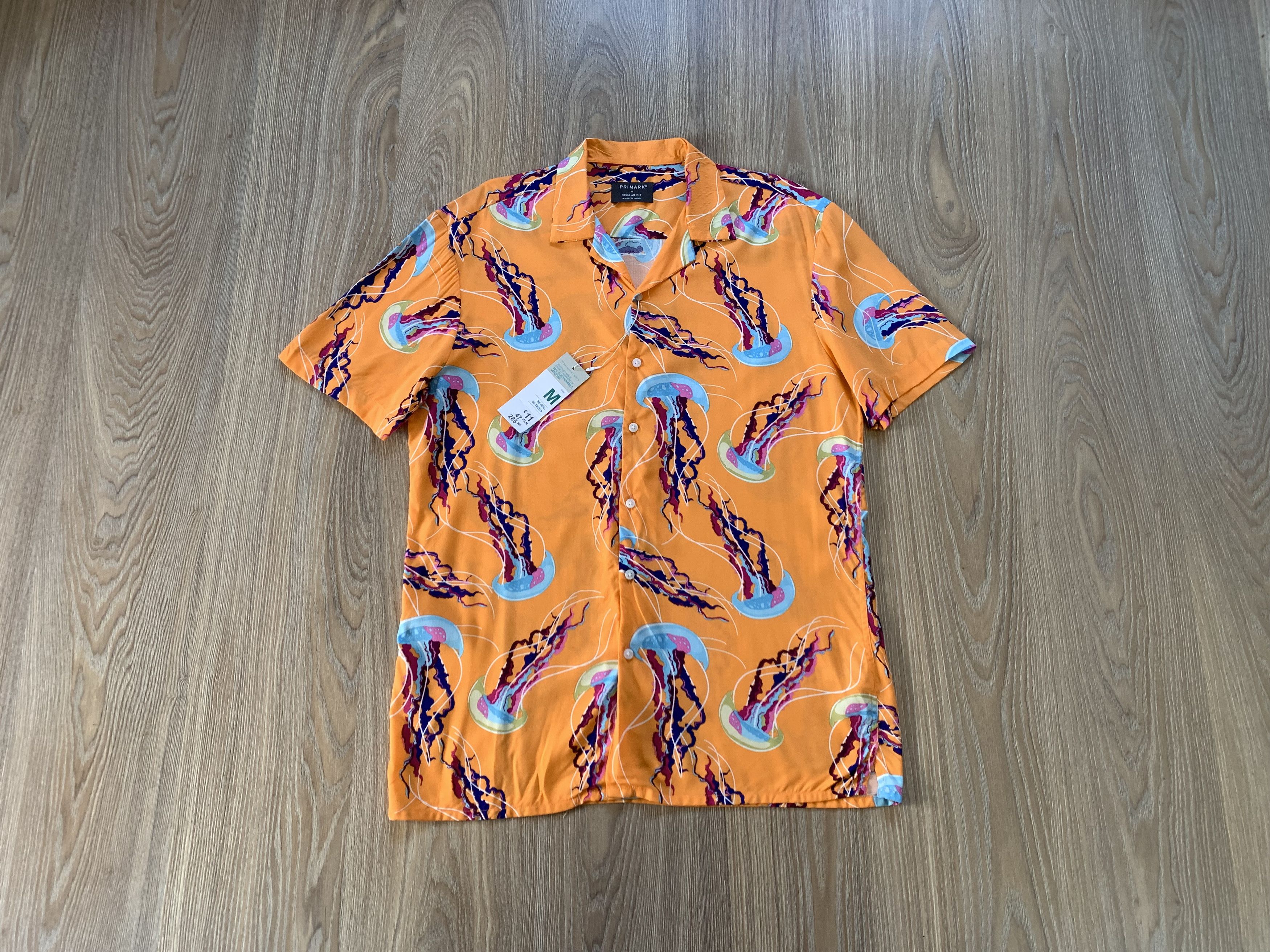 Primark Primark Relaxed Fit Printed Hawaiian Shirt Size US M / EU 48-50 / 2 - 1 Thumbnail