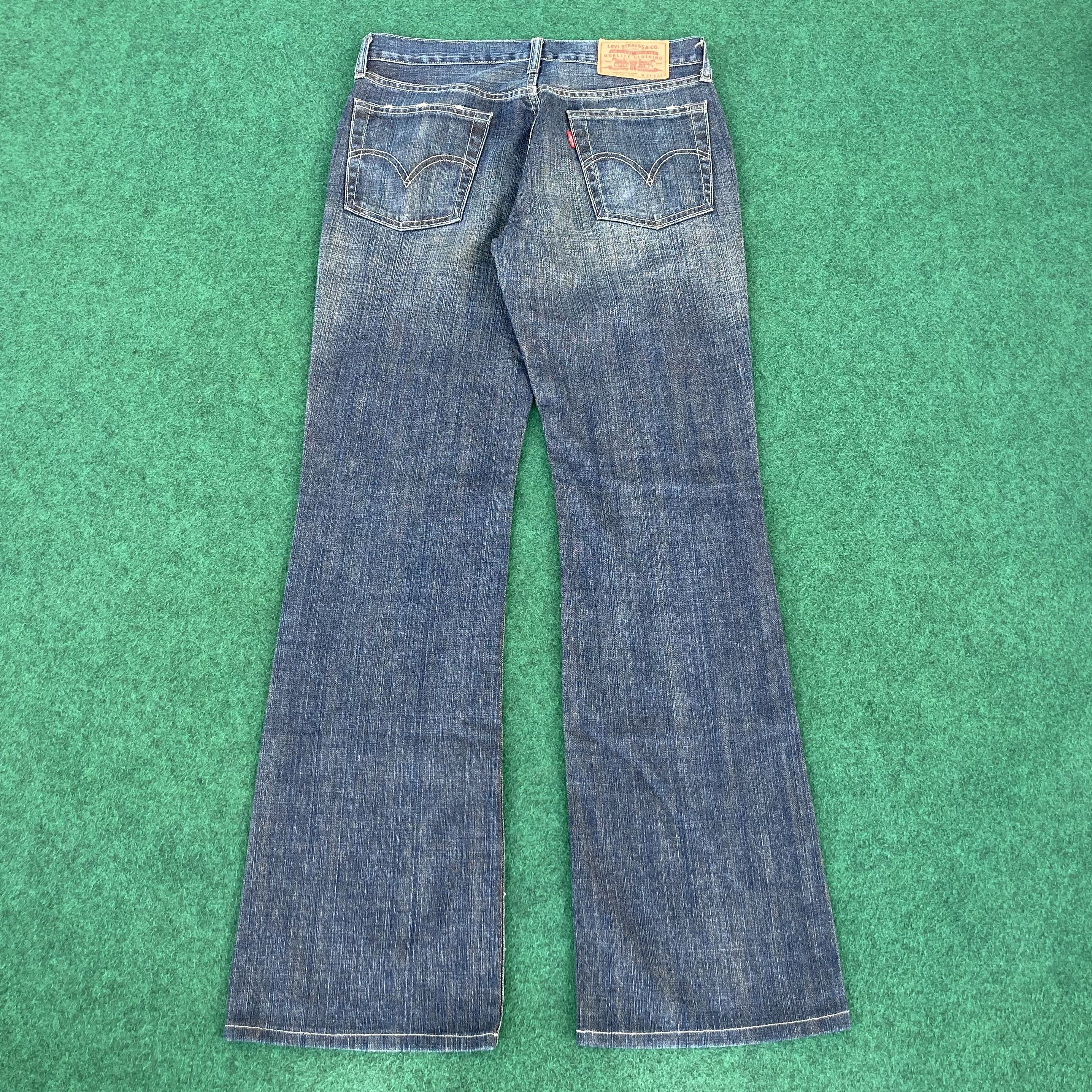 Levi's × Vintage Vtg Levis 517 Denim Flare Bootcut Sz 30 Faded Jeans Size US 30 / EU 46 - 10 Thumbnail