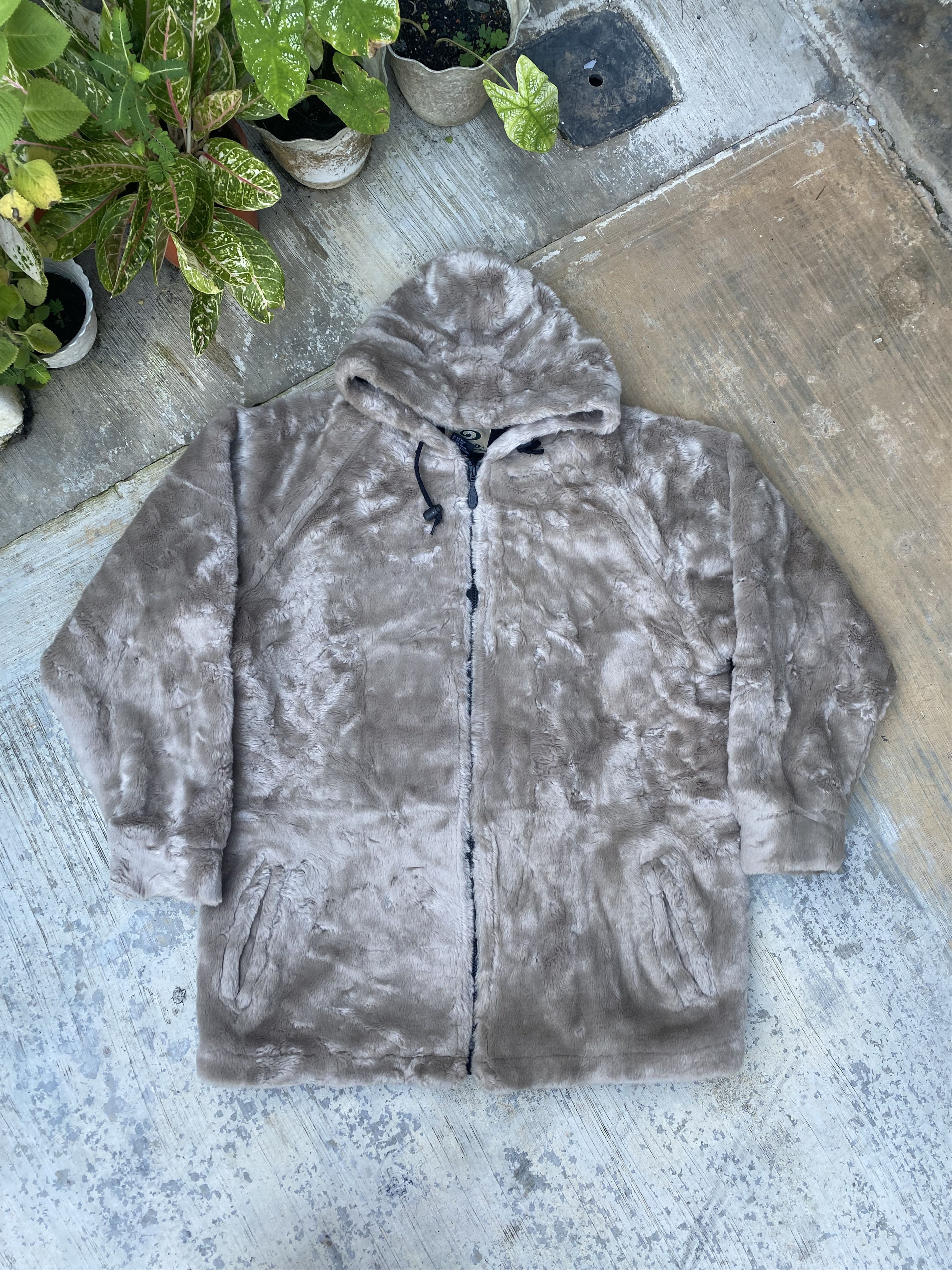 Japanese Brand Piko deep pile jacket Size US L / EU 52-54 / 3 - 1 Thumbnail