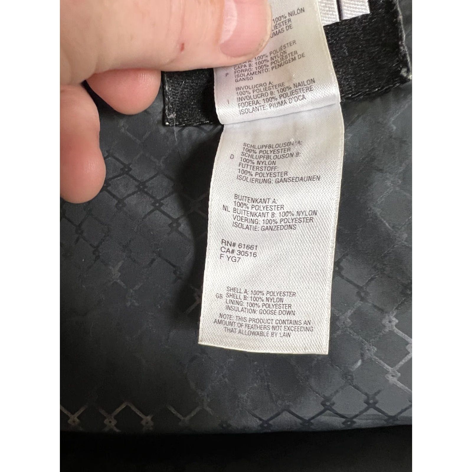 The North Face The North Face Vest Mens Medium Full Zip Corduroy Down 550 Puffy Ski Gray Size US M / EU 48-50 / 2 - 7 Thumbnail