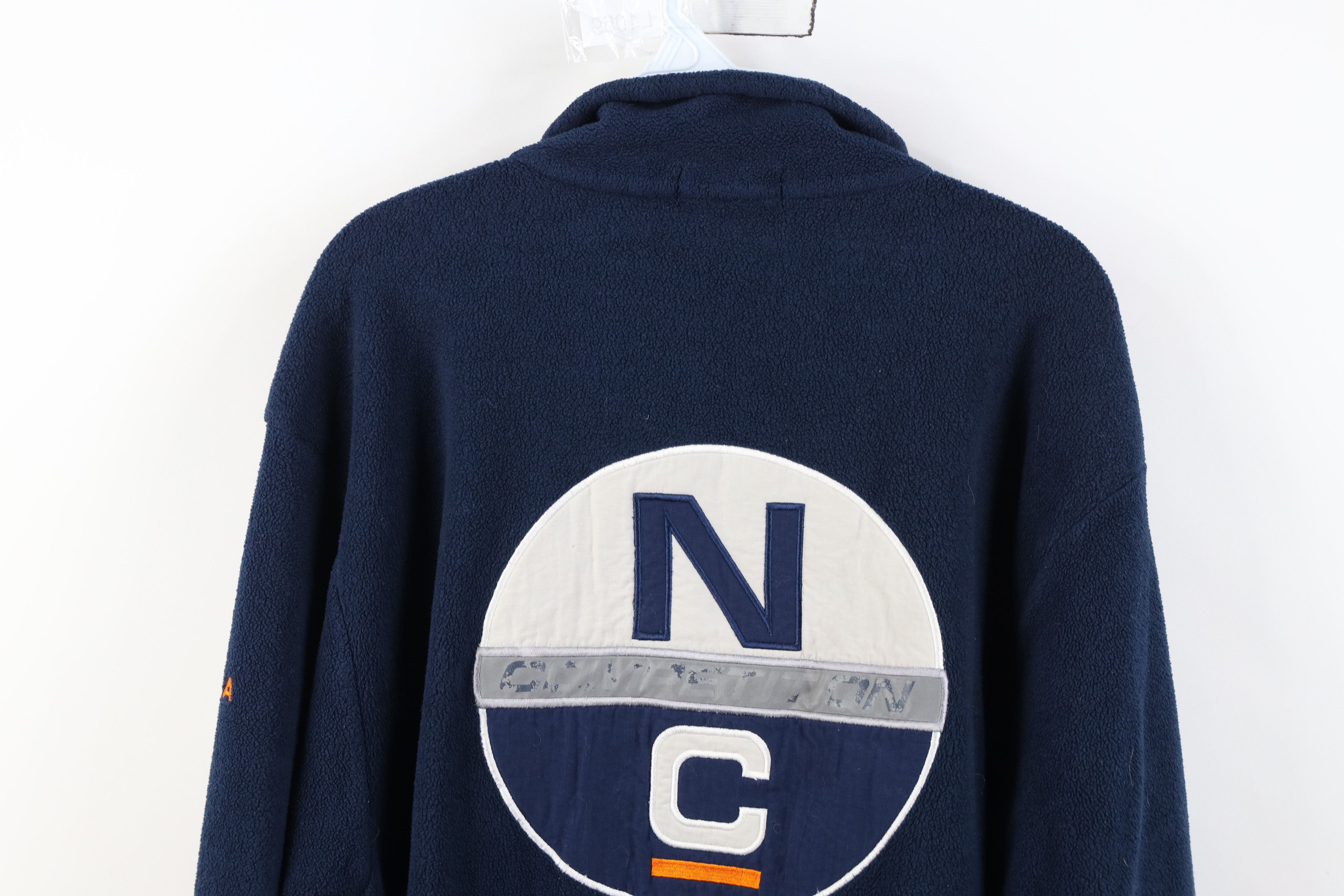 Nautica Vintage 90s Nautica Competition Half Zip Fleece Sweater Size US S / EU 44-46 / 1 - 13 Thumbnail
