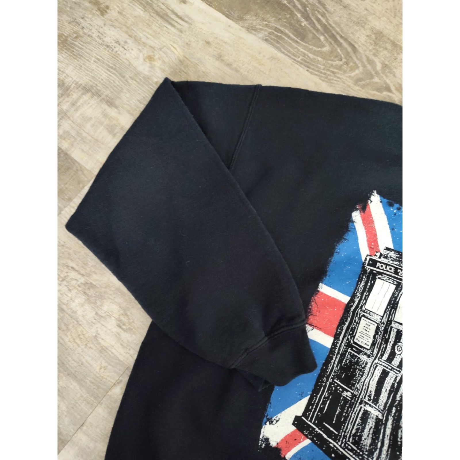 Ripple Junction Doctor Who Bbc Tardis Union Jack Fleece Sweatshirt Mens Size L Ripple Junction Size US L / EU 52-54 / 3 - 5 Thumbnail