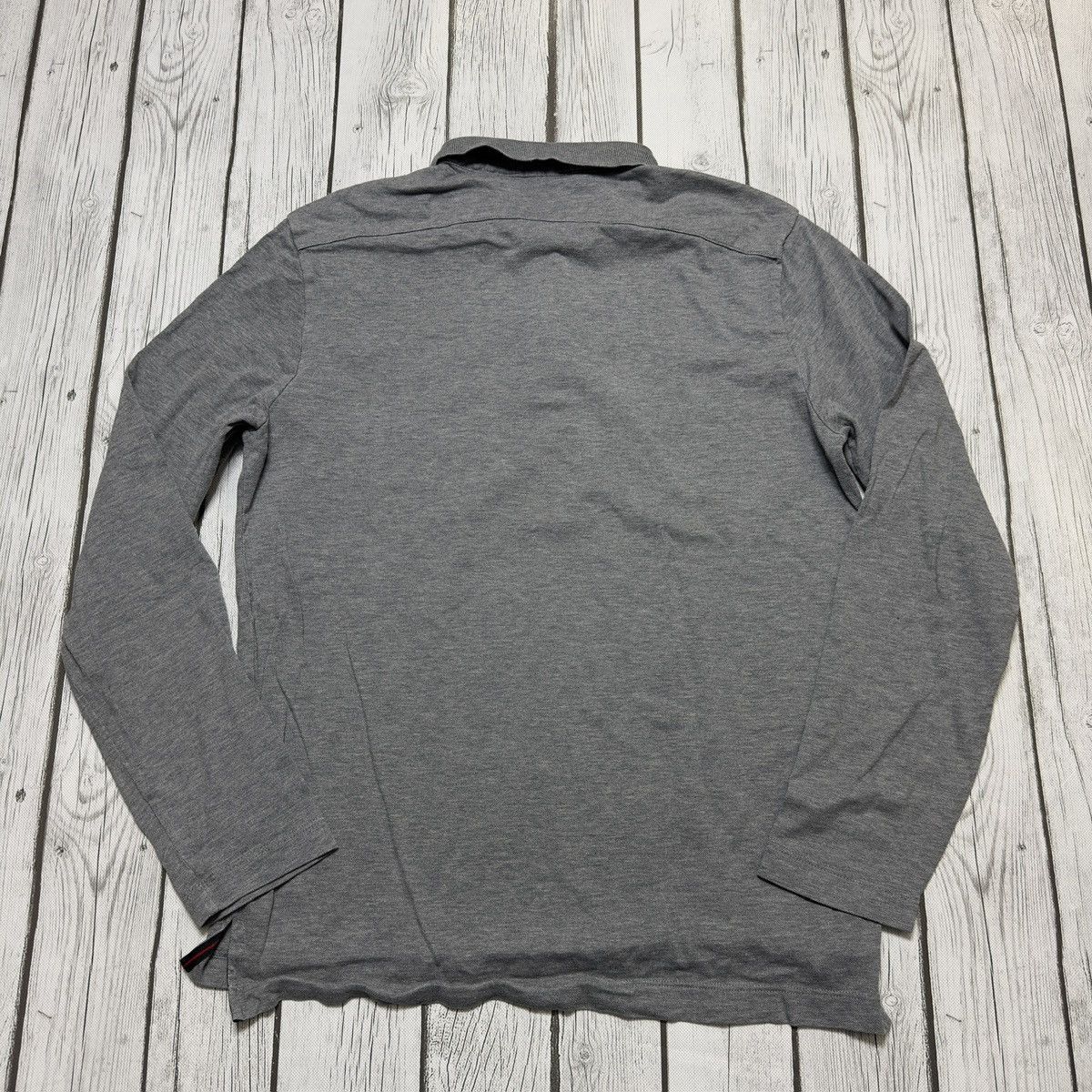 Victorinox Victorinox pima cotton long sleeve polo shirt Size US M / EU 48-50 / 2 - 2 Thumbnail