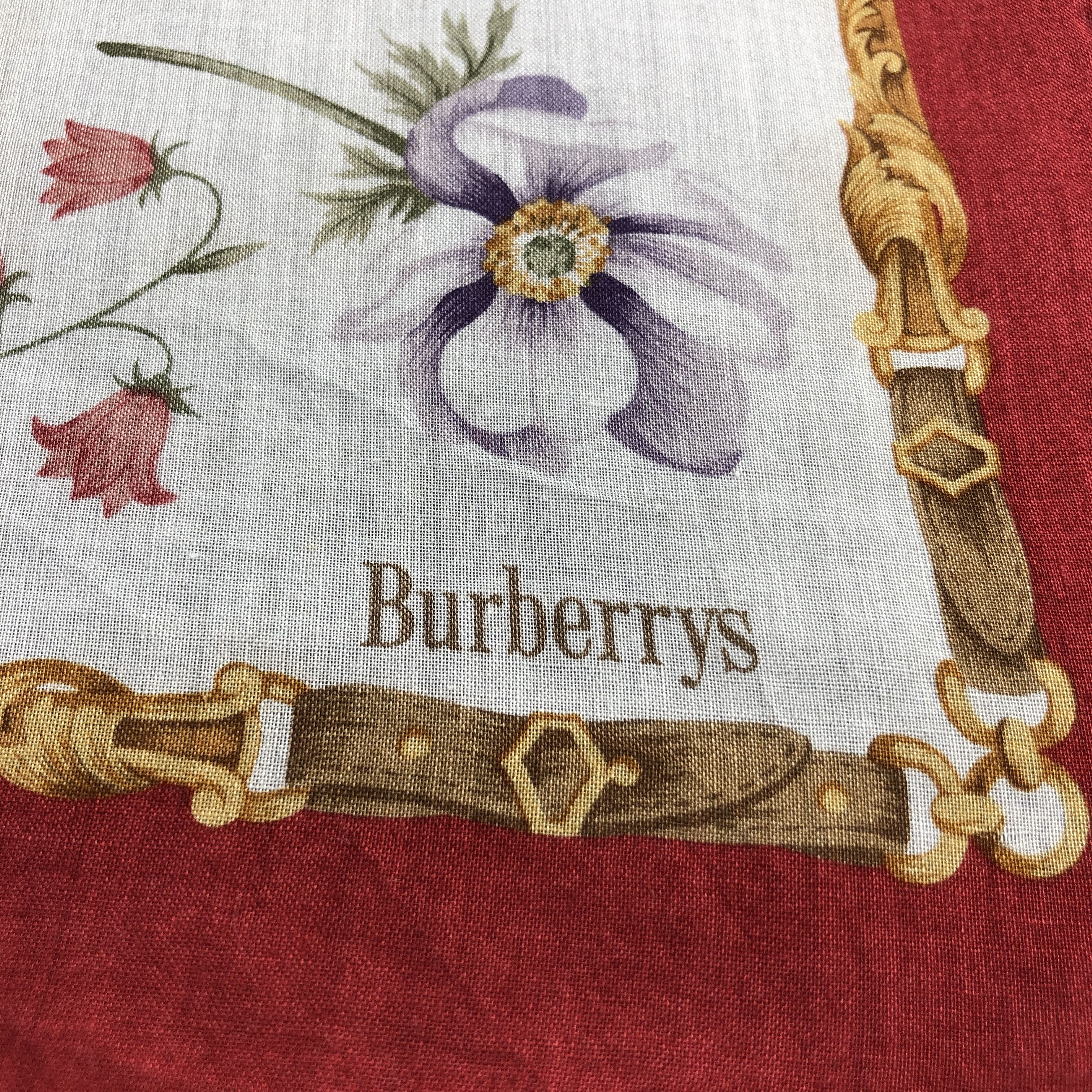 Burberry Burberry Handkerchief Neckerchief Bandana H2517 Size ONE SIZE - 5 Thumbnail