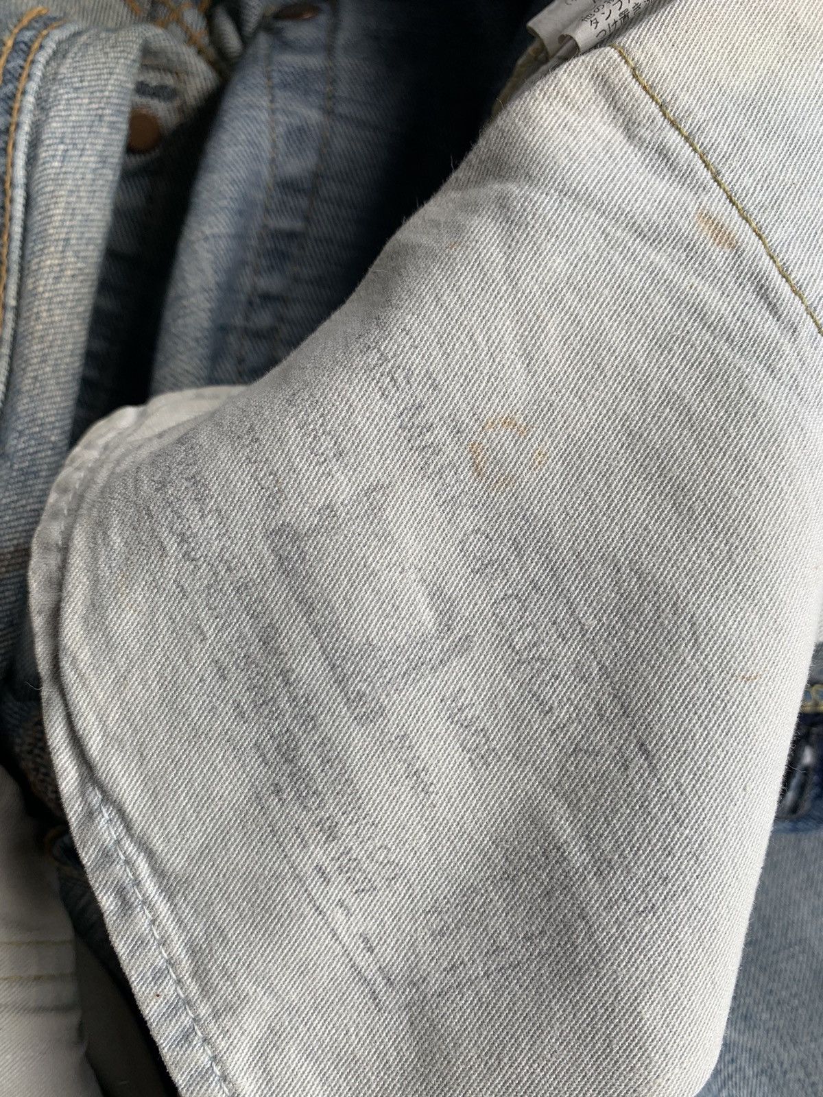 If Six Was Nine × Jean × Markaware MARKAWARE JAPANESE PUNK STYLE SELVEDGE DISTRESSED DENIM☠️☠️ Size US 30 / EU 46 - 25 Thumbnail