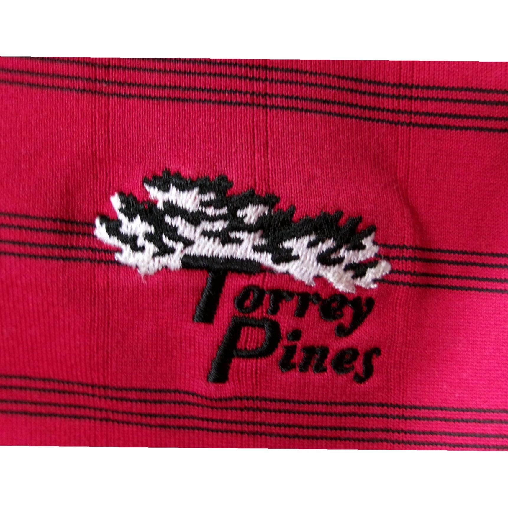 Nike Nike Tiger Woods Polo Shirt Mens L Red Striped Golf Casual Athletic Shirt Size US L / EU 52-54 / 3 - 3 Thumbnail