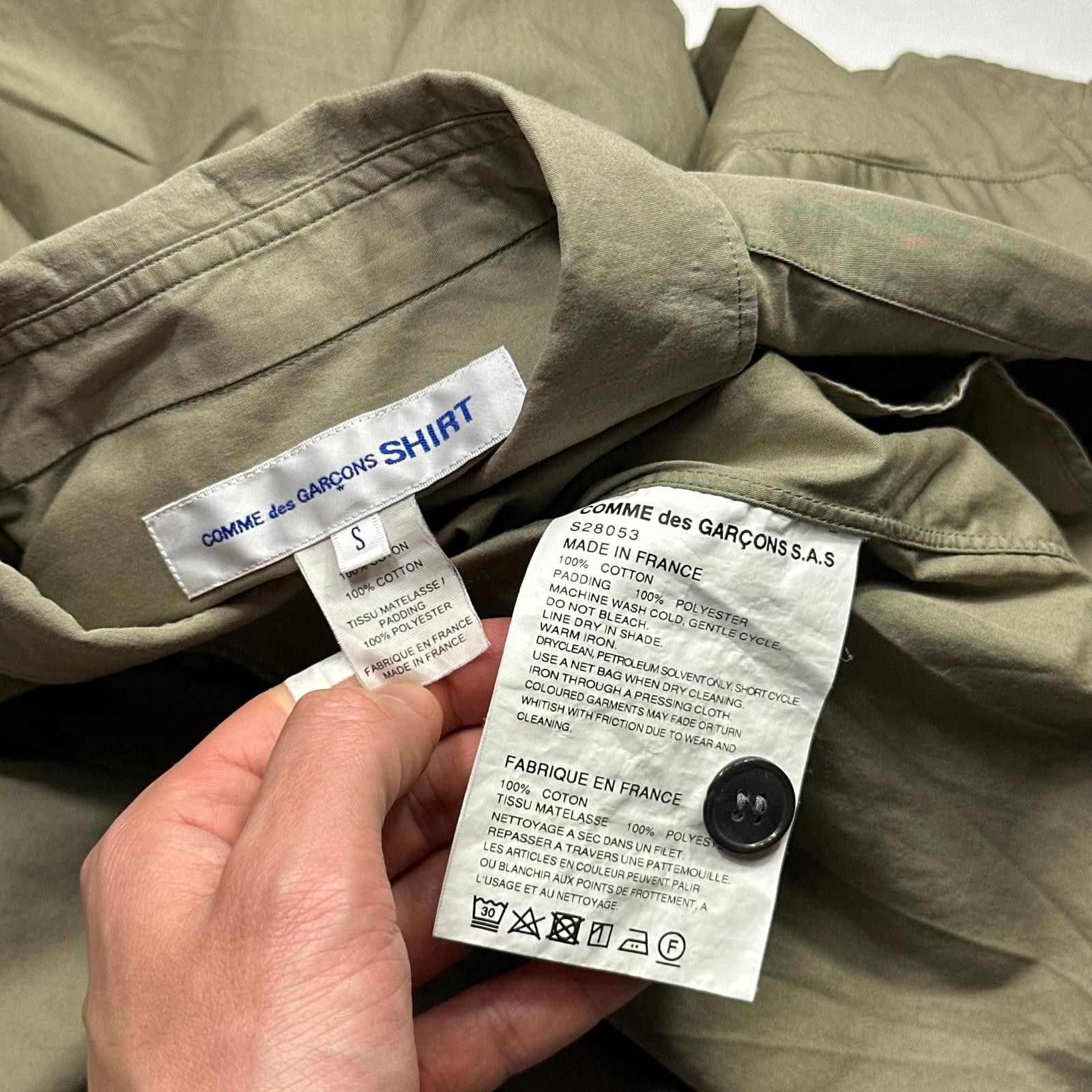 Comme des Garcons Comme Des Garçons SHIRT 00’s Moto Elbow Pad Shirt - S/M Size US S / EU 44-46 / 1 - 5 Thumbnail
