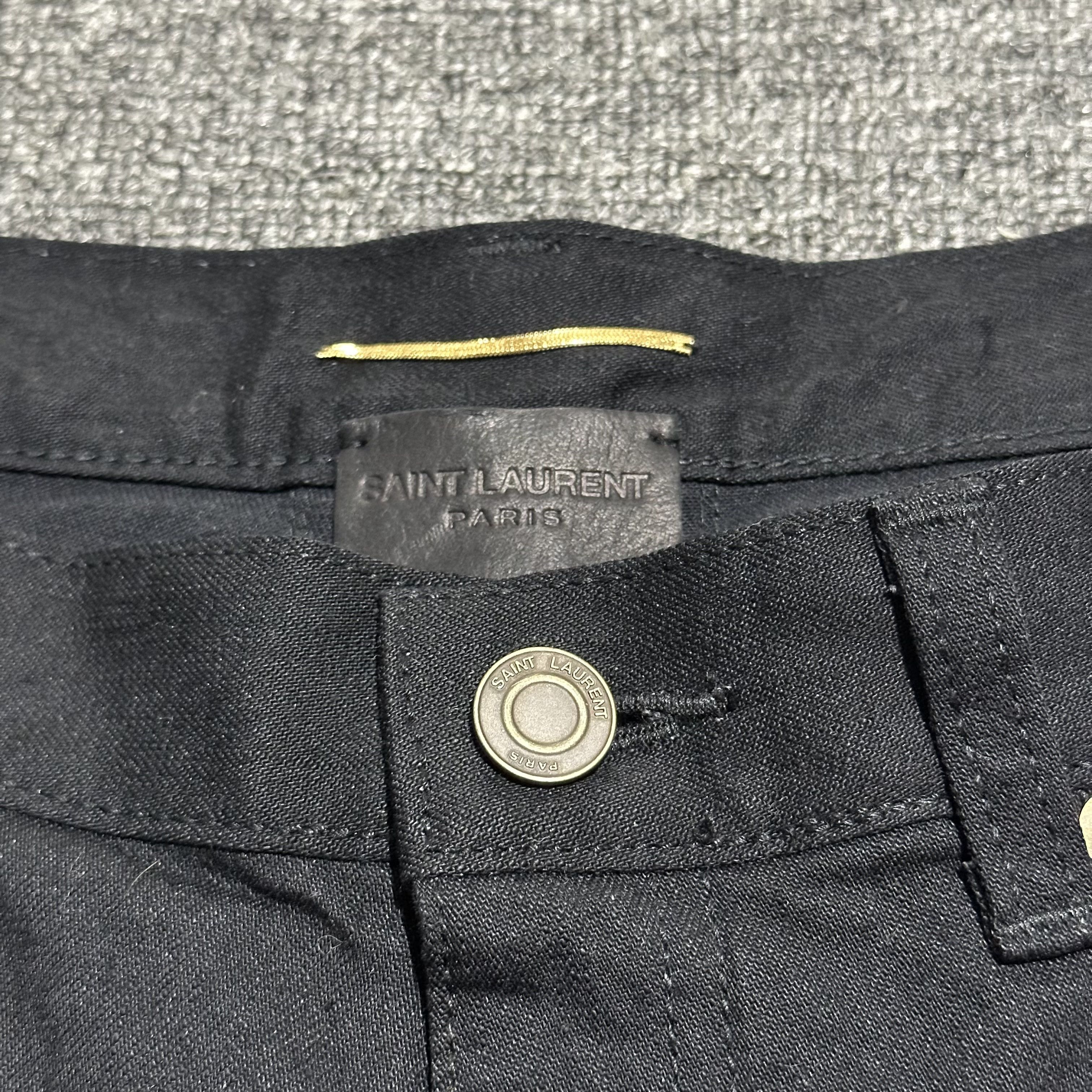 Saint Laurent Paris Saint Laurent Jeans Size US 31 - 3 Thumbnail