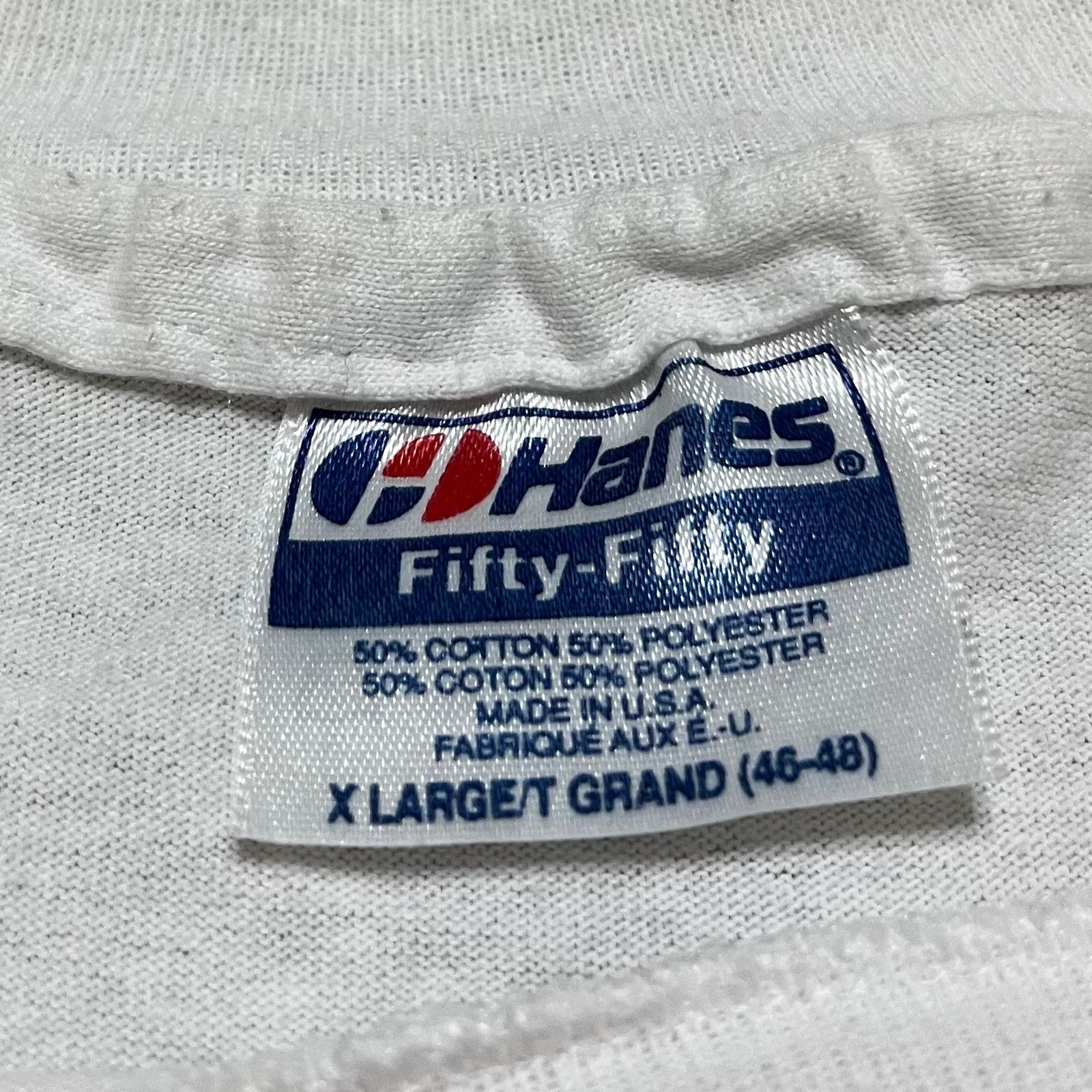 Hanes Vintage 90s Junaluska Singers Multi Flag Gospel Graphic Tee Size US XL / EU 56 / 4 - 3 Thumbnail
