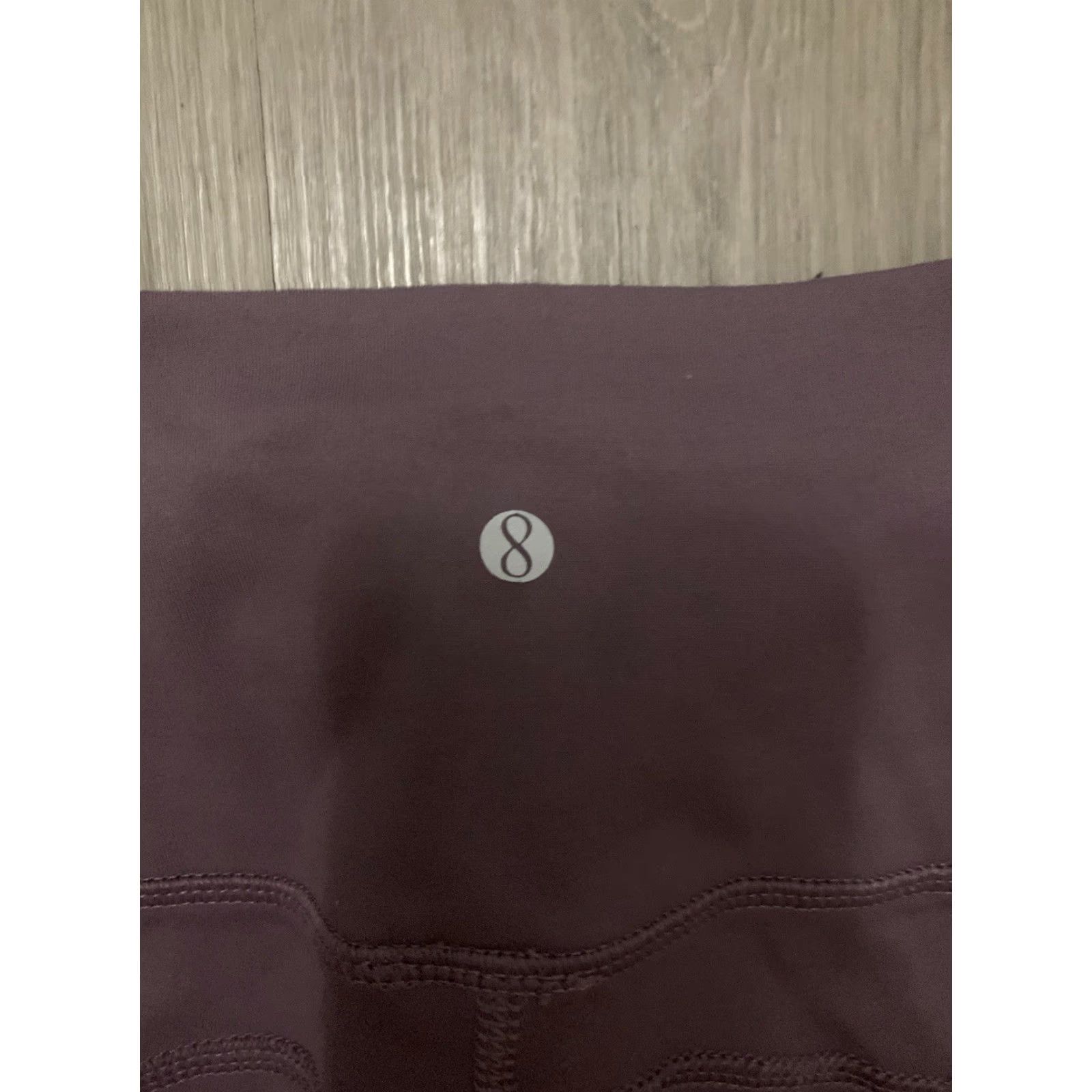 Layer 8 Layer8 Leggings Women’s SMALL Quick Dry Activewear Pull On Violet Athletic Gym Size 28" / US 6 / IT 42 - 4 Thumbnail