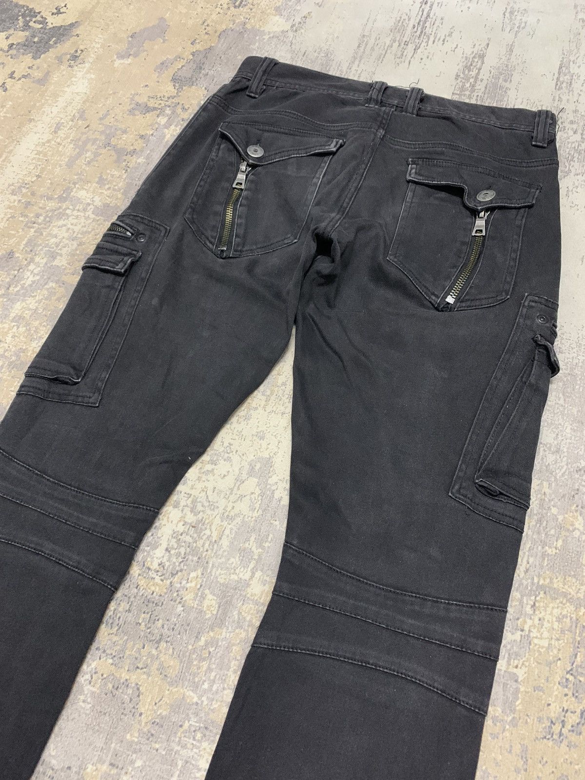 In The Attic In The Attic Avant Garde Gimmick Cargo Pants Cyberpunk Size US 31 - 10 Thumbnail