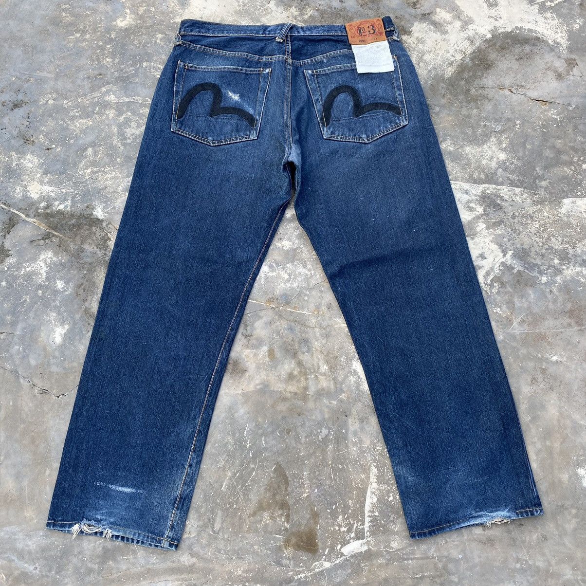 Evisu Vintage evisu seagull selvedge jeans Size US 36 / EU 52 - 1 Thumbnail