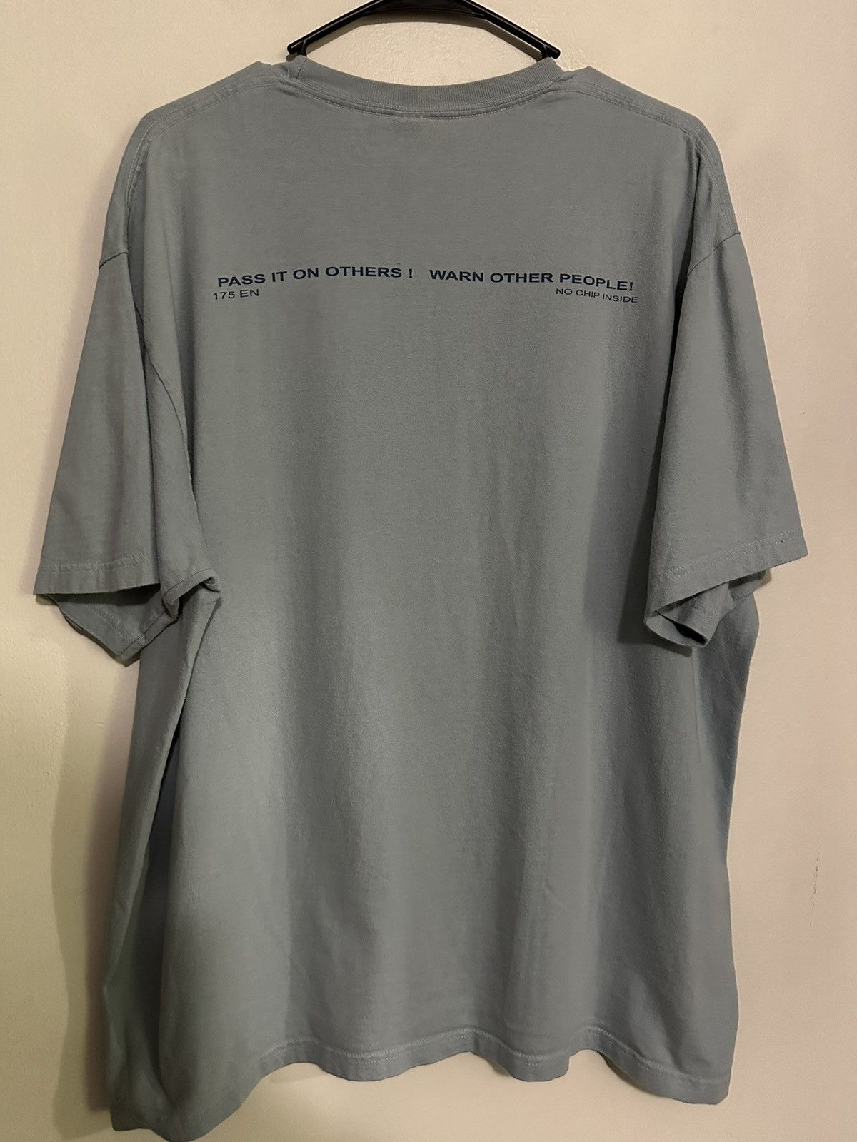 Supreme Supreme Warning Tee Size US M / EU 48-50 / 2 - 3 Thumbnail