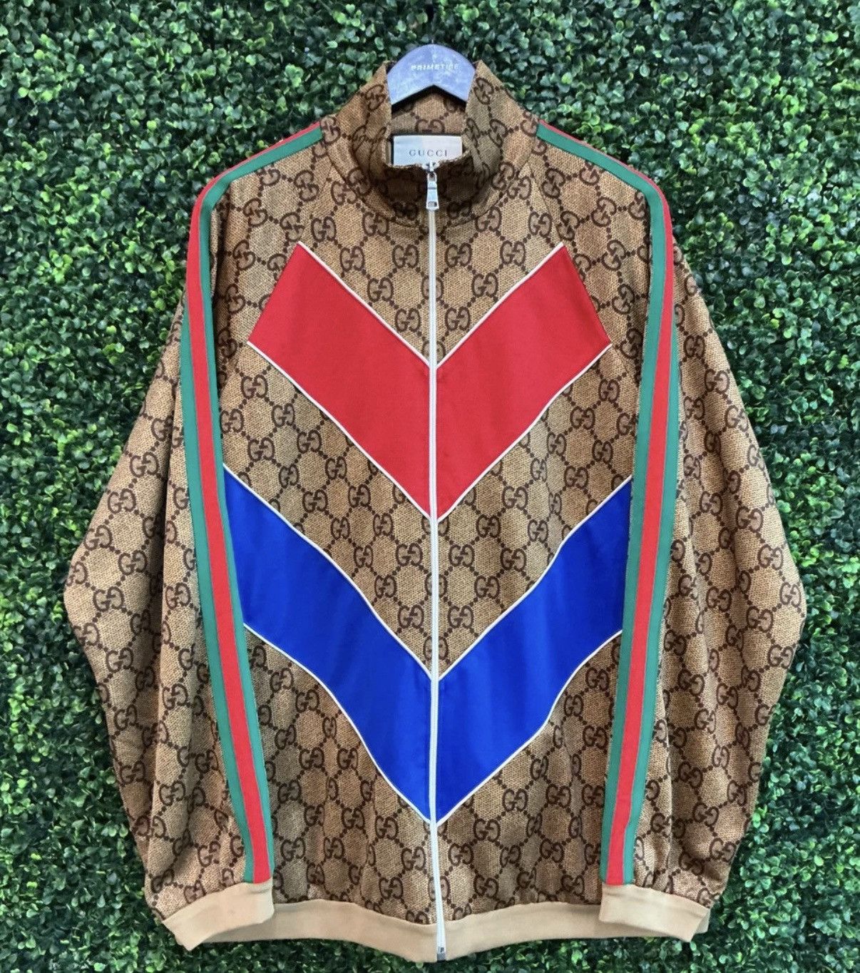 Gucci Gucci Technical GG Logo Track Jacket Sz XXL Size US XXL / EU 58 / 5 - 1 Thumbnail