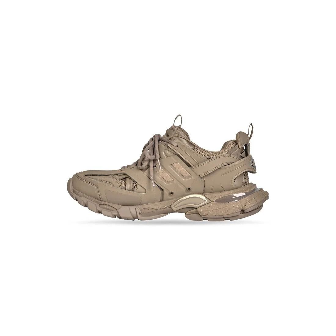 Balenciaga o1w1db10526 Track Sneakers Recycled Sole in Beige Size US 8 / IT 38 - 4 Thumbnail
