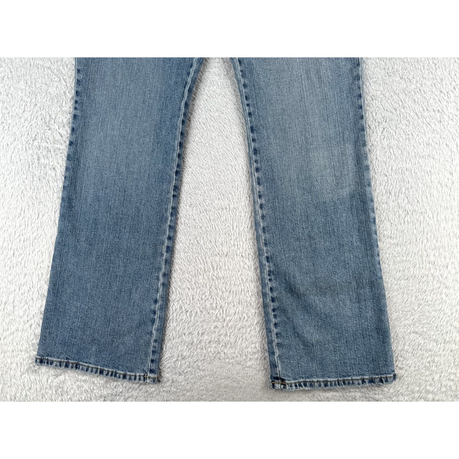 Vintage VINTAGE St. Johns Bay Women's Jeans Bootcut 12 Blue Denim Cotton Blend Medium Wash 30x30 Size 34" / US 12 / IT 48 - 2 Thumbnail