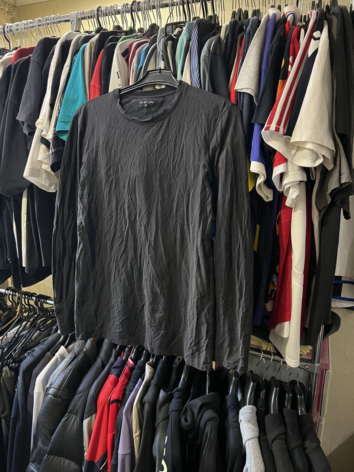 Helmut Lang VINTAGE HELMUT LANG LONGSLEEVE T SHIRT MENS SIZE XS LUXURY Size US XS / EU 42 / 0 - 1 Thumbnail