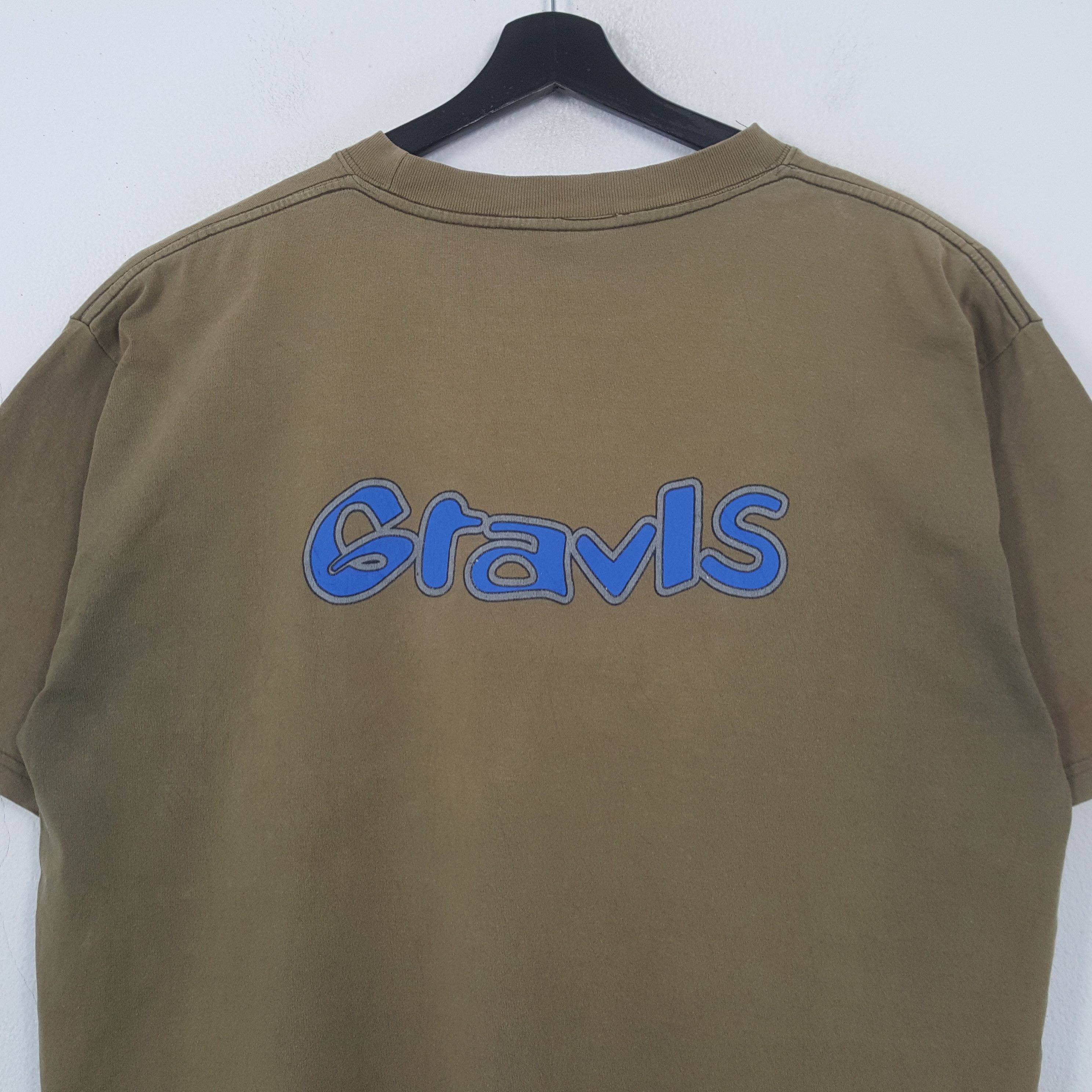 Gravis Gravis Streetwear Skateboard Style Tshirt RR7 Size US XL / EU 56 / 4 - 2 Thumbnail